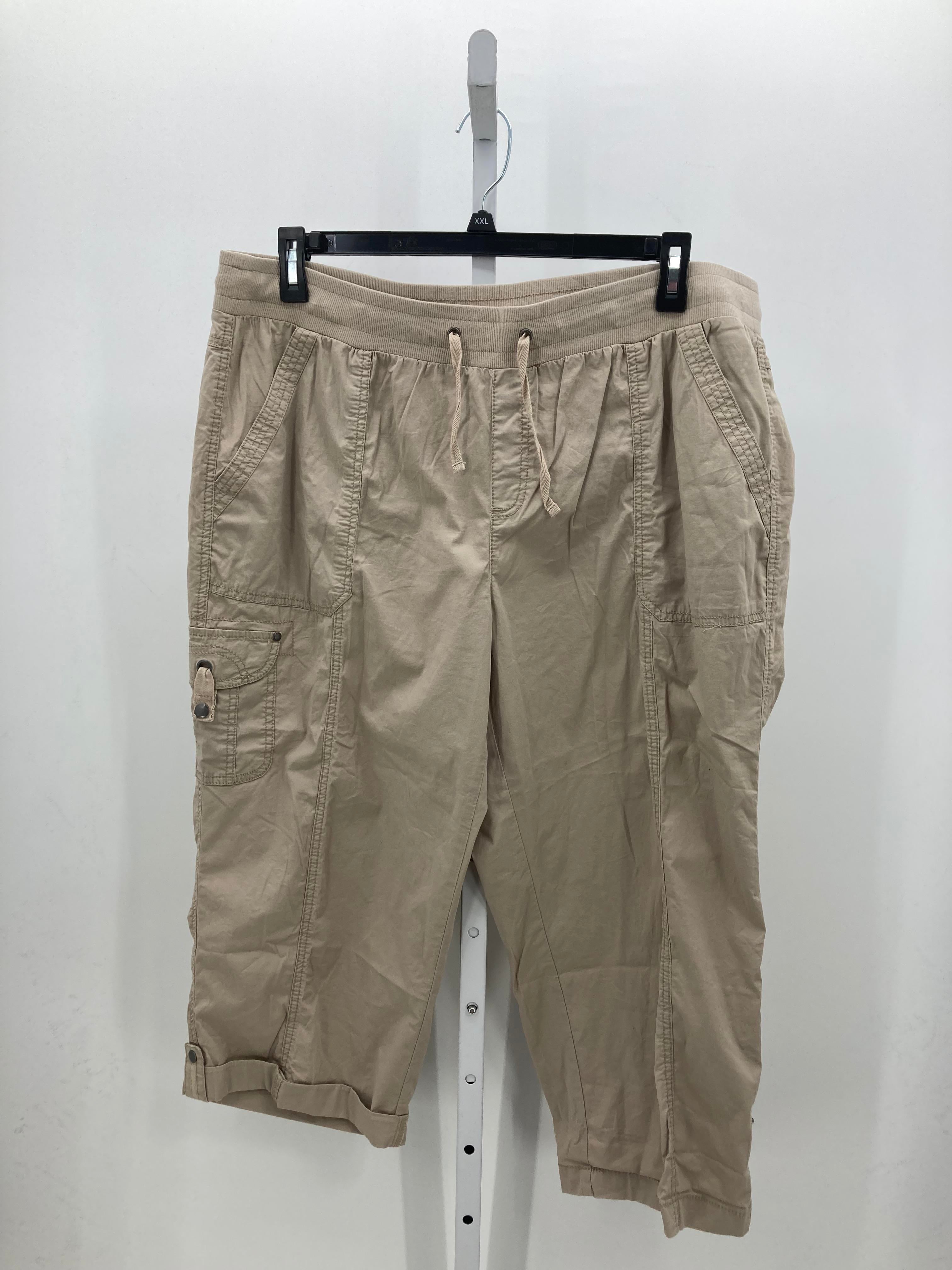 Avenue Size 18 W Womens Cropped Pants