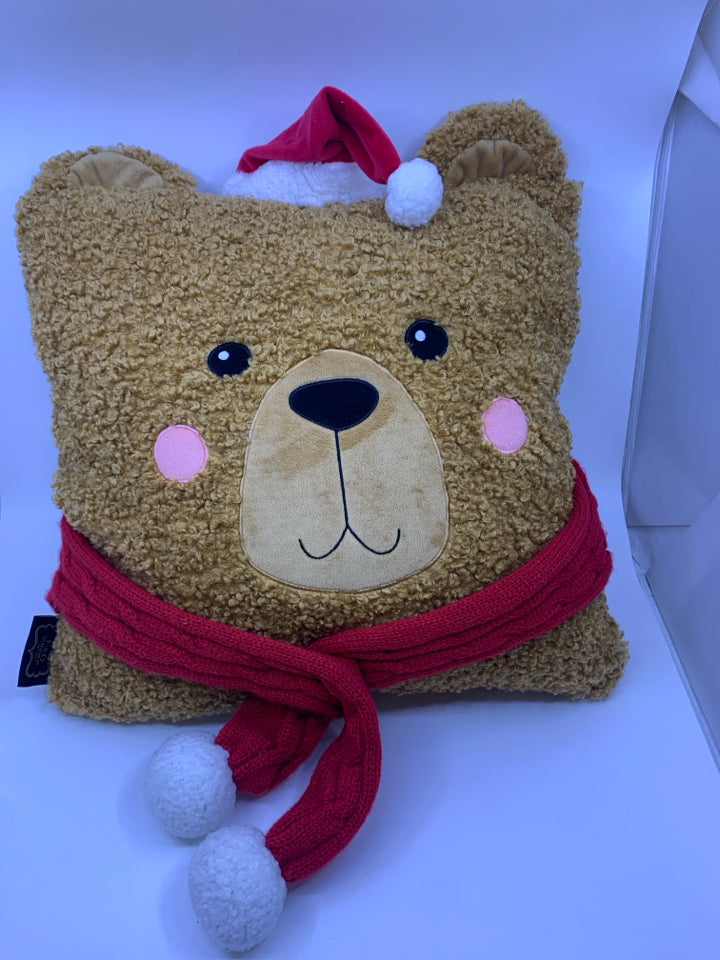 FAO SCHWARZ TEDDY PILLOW.