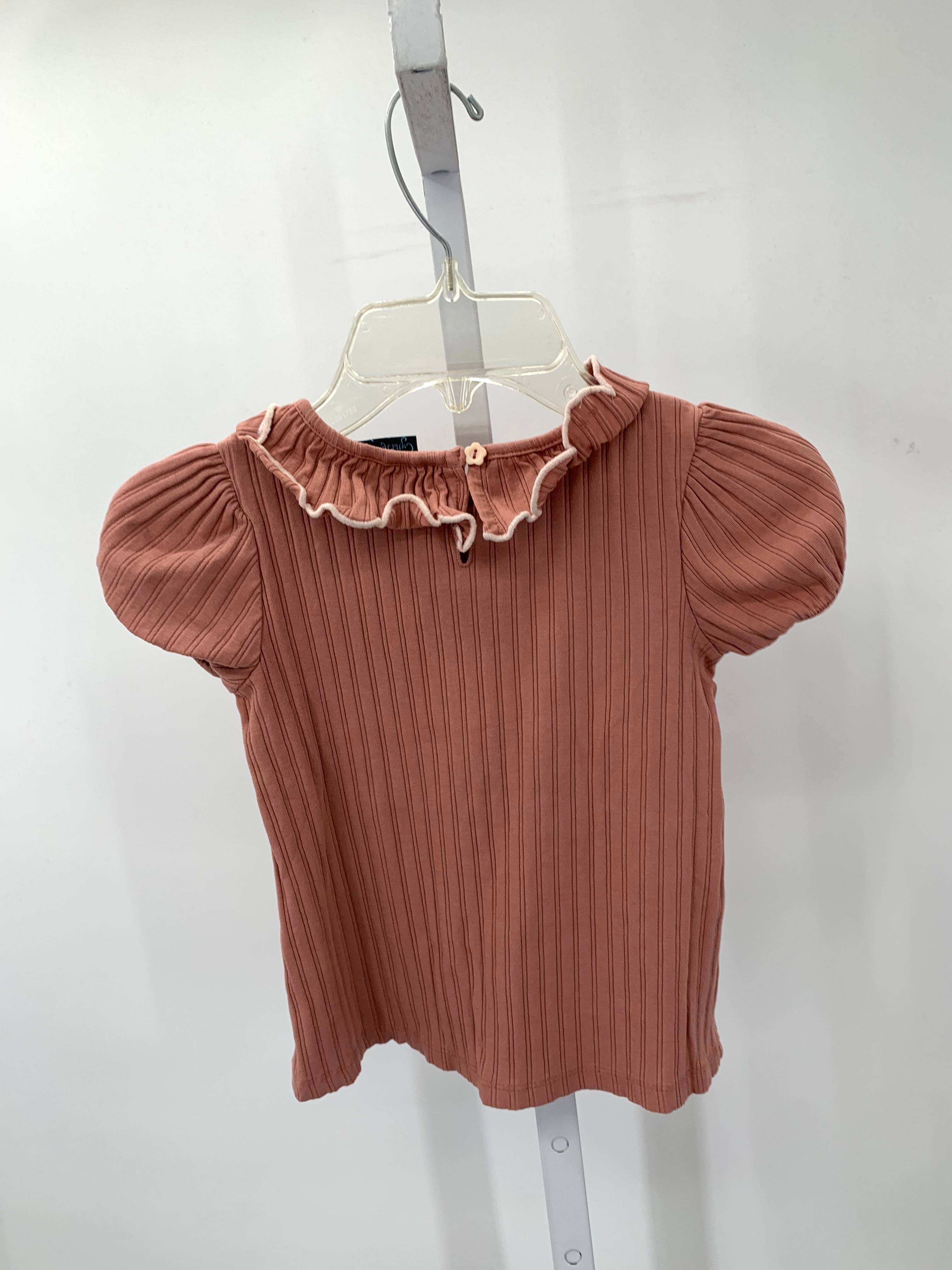 Cynthia Rowley Size 5-6 Girls Short Sleeve Shirt