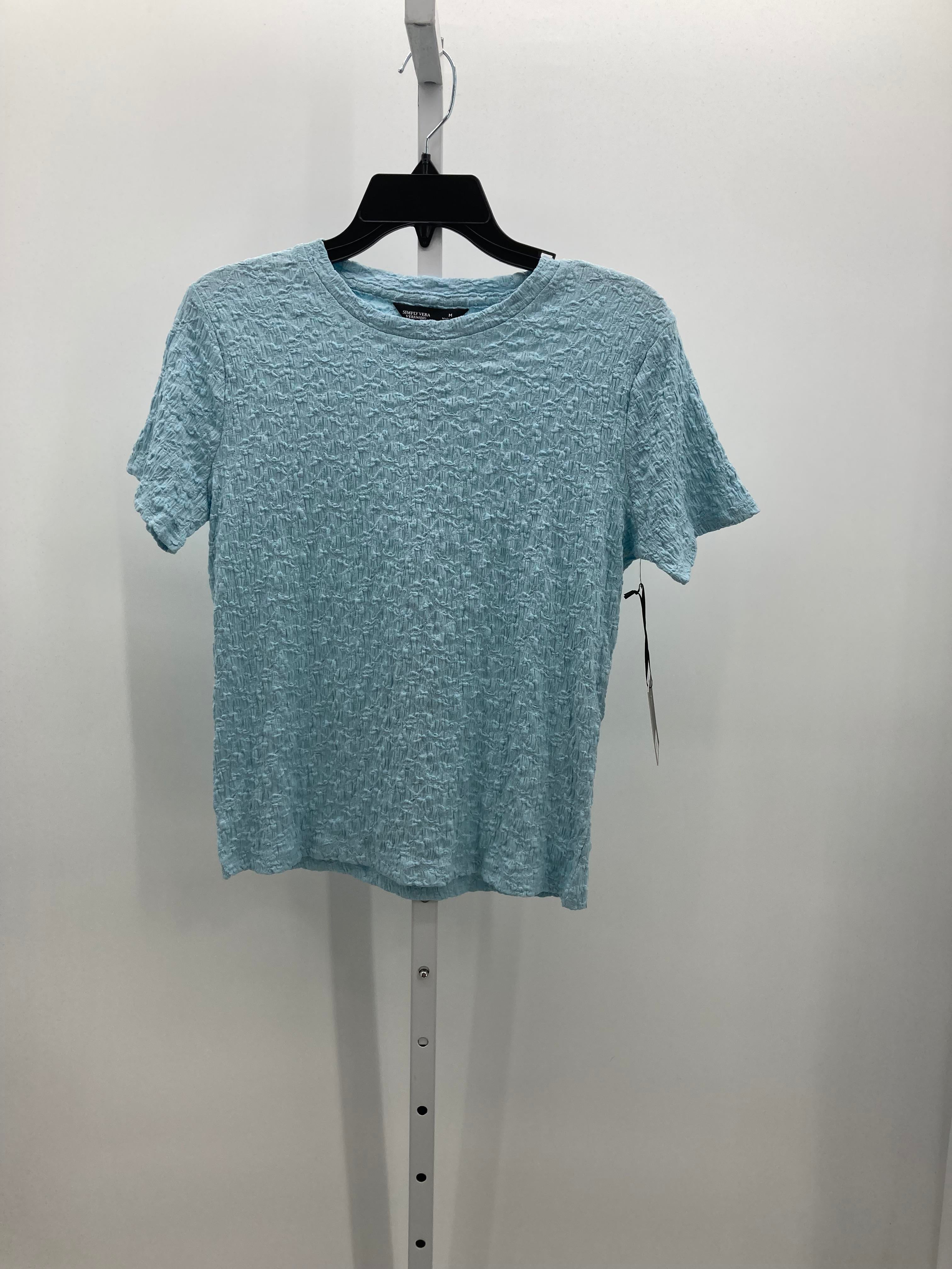 Vera Wang Size Medium Misses Short Sleeve Shirt