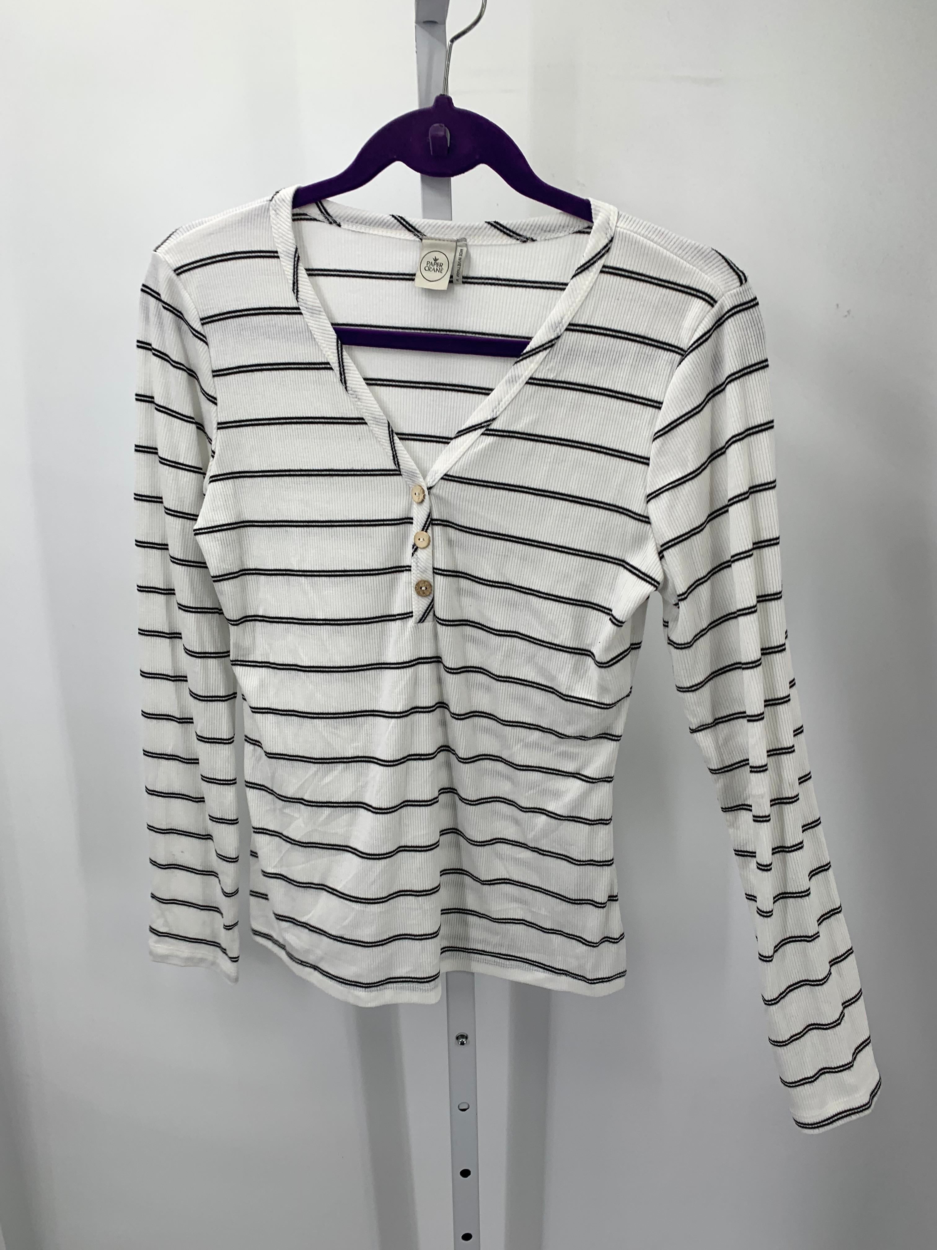 Paper Crane Size Medium Misses Long Sleeve Shirt