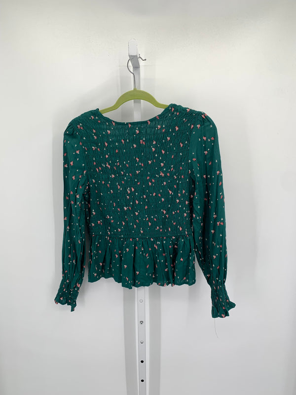 Japna Size Medium Misses Long Sleeve Shirt