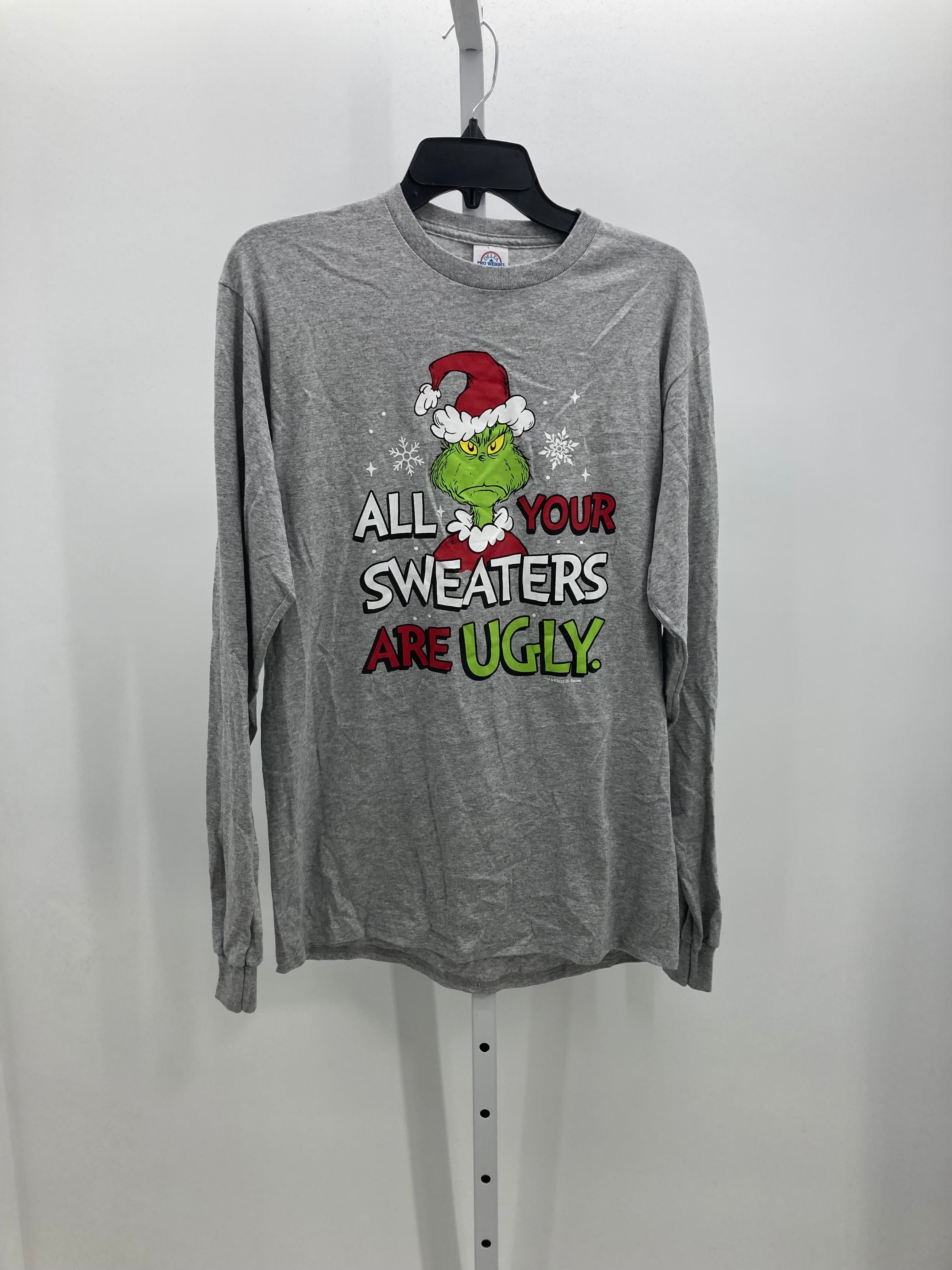 LONG SLV SHIRT SWEATERS ARE UGLY
