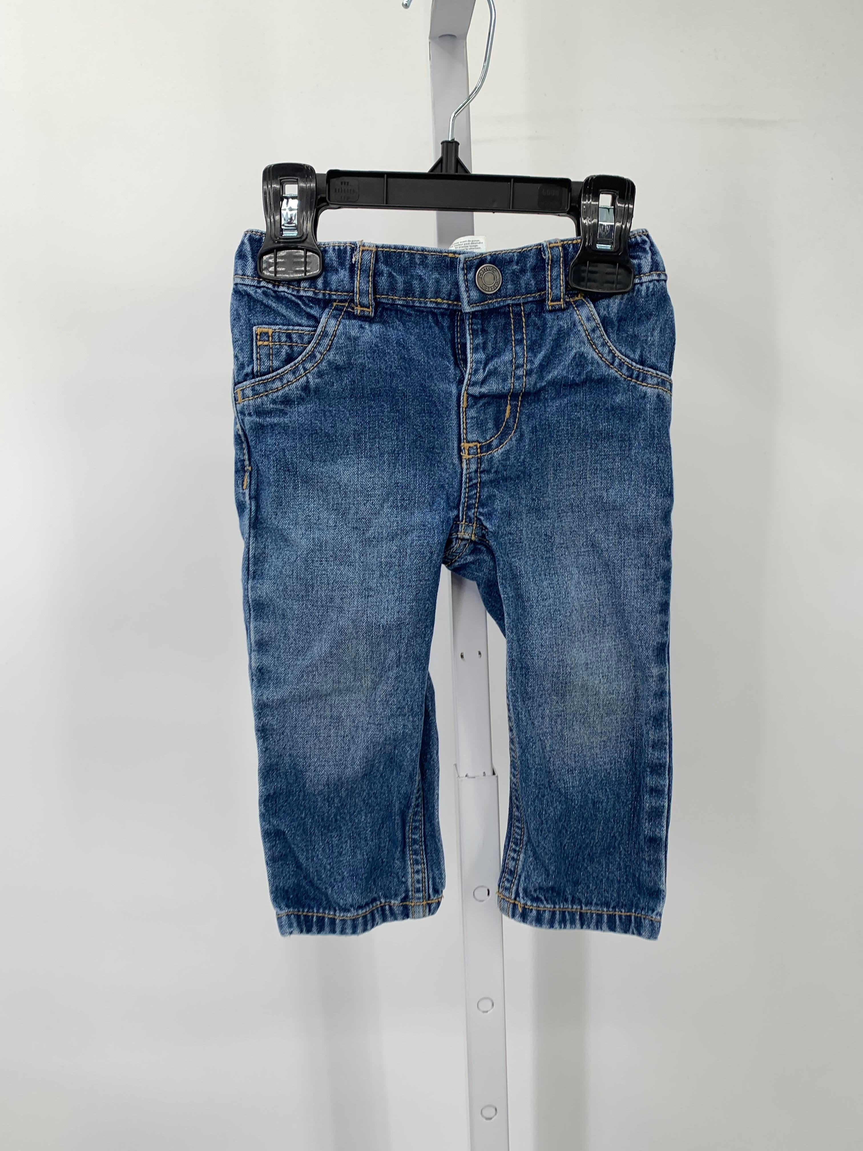 ELASTIC WAIST JEANS