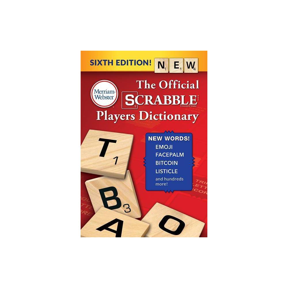The Official Scrabble Players Dictionary  (Paperback) - Merriam-Webster