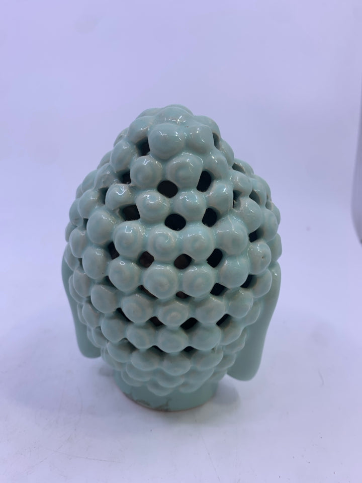 TURQUOISE BUDDHA HEAD.
