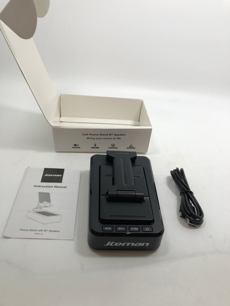 NIB CELLPHONE STAND W/BT SPEAKER.