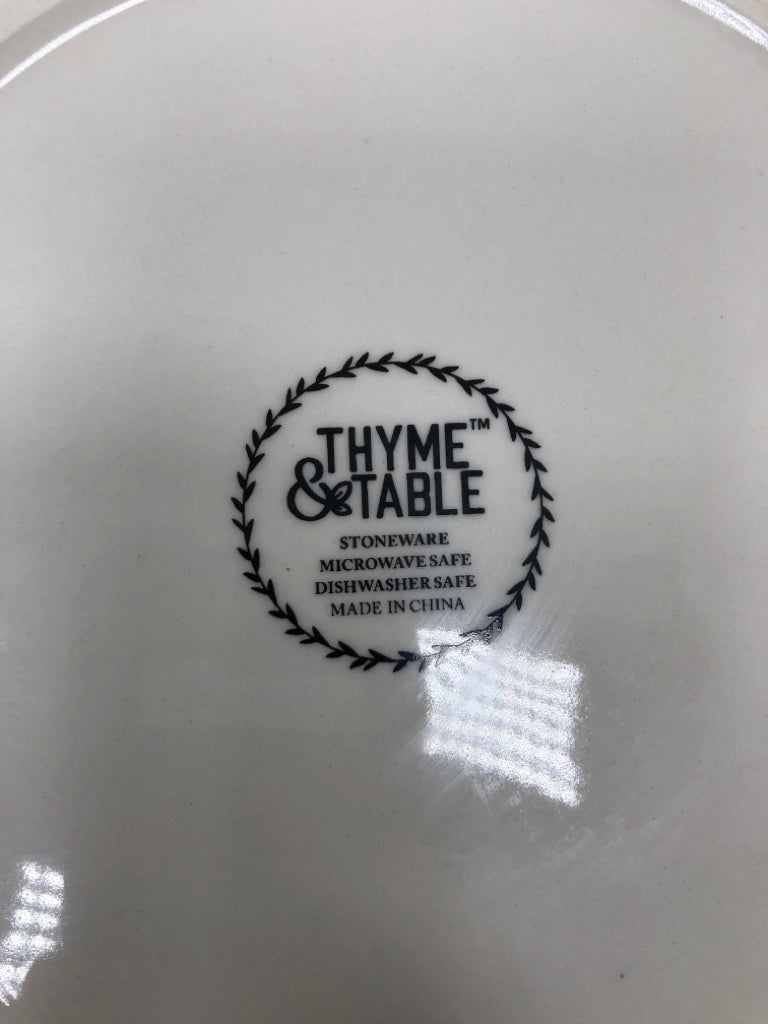 12PC THYME & TABLE GEOMETRIC DINNER SET-SVC 4.