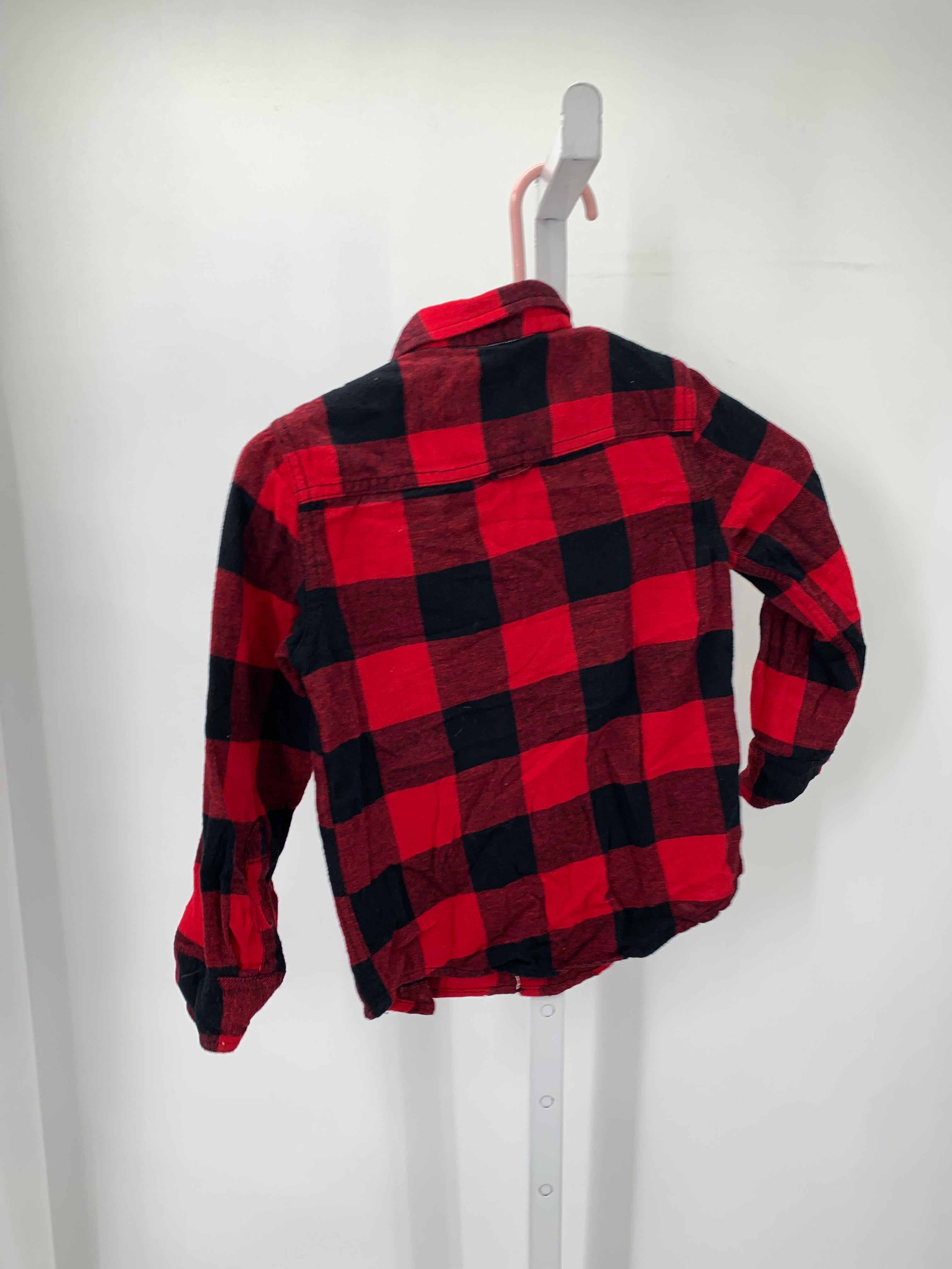 NEW BLACK PLAID BTN DOWN