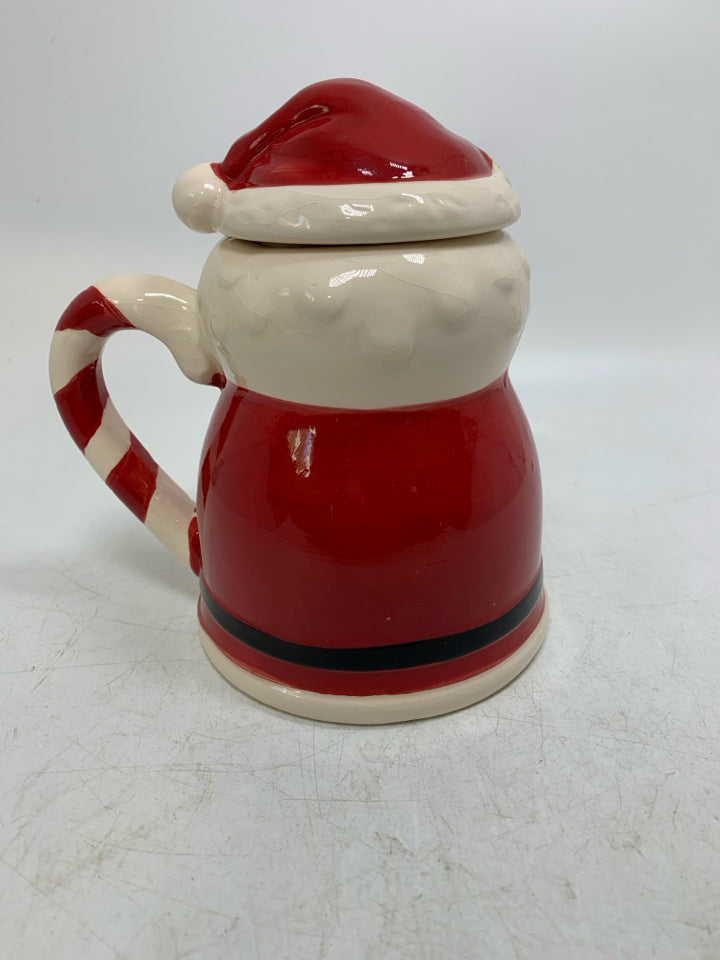 COVERED SANTA MUG.