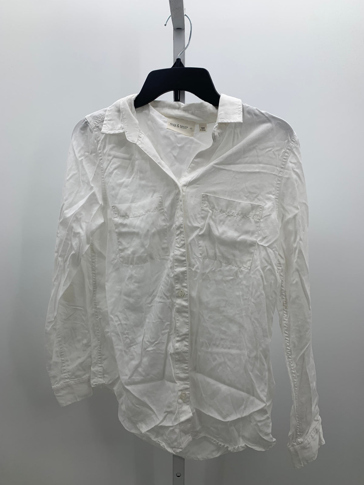 Mia & Tess Size Small Misses Long Sleeve Shirt