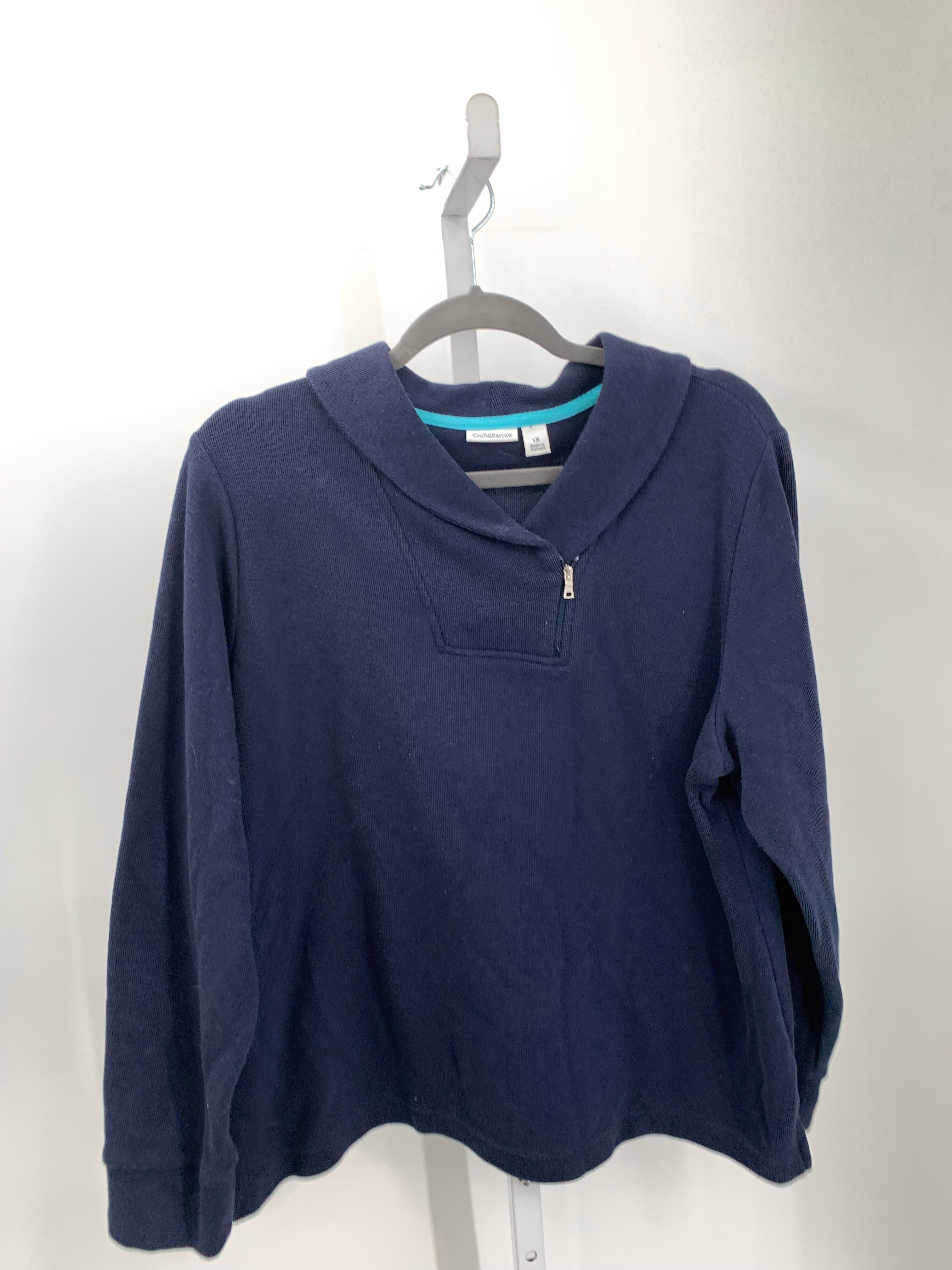 Croft & Barrow Size 1X Womens Long Sleeve Shirt