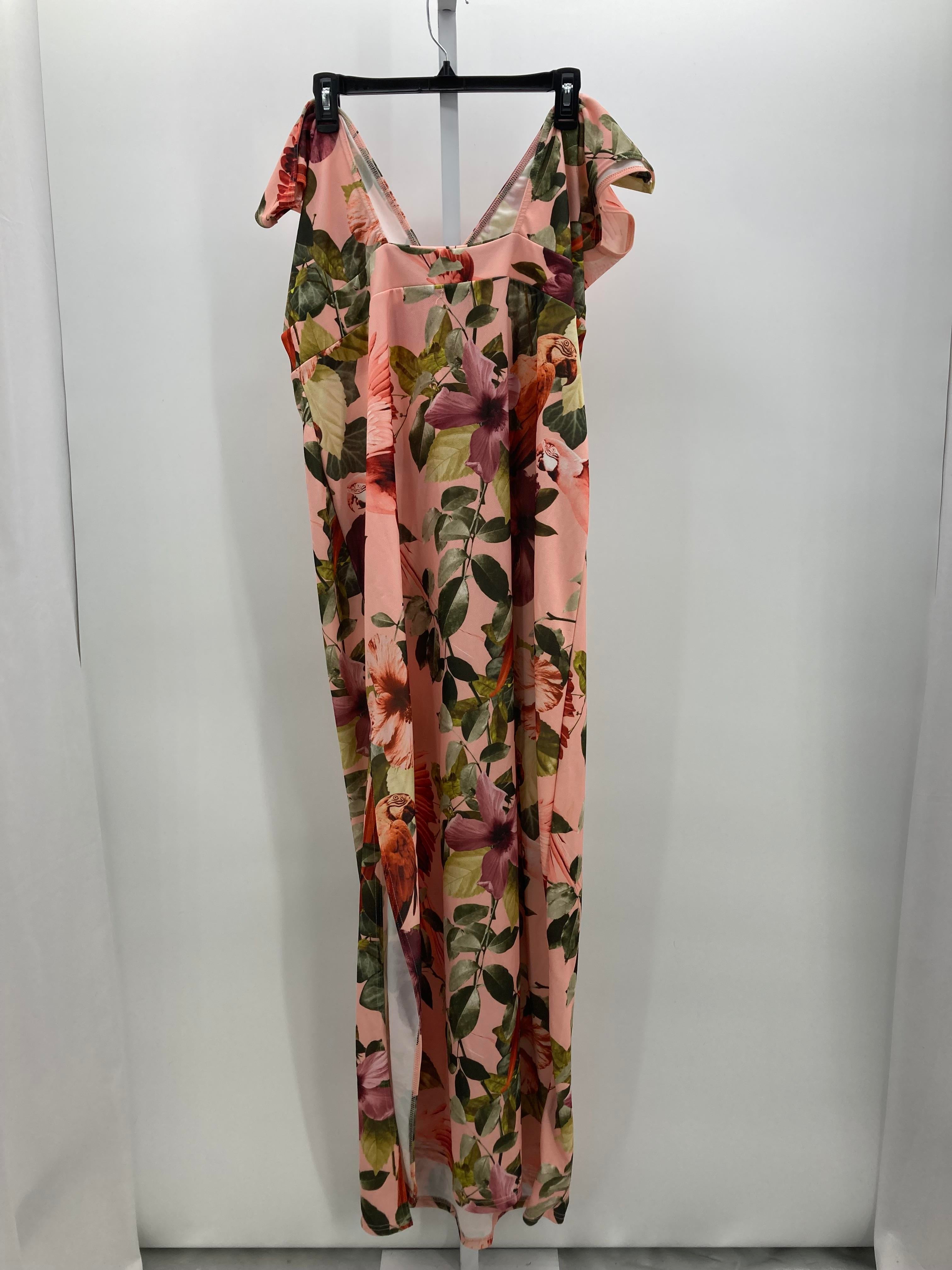 boohoo Size 18 Misses Short Sleeve Dress