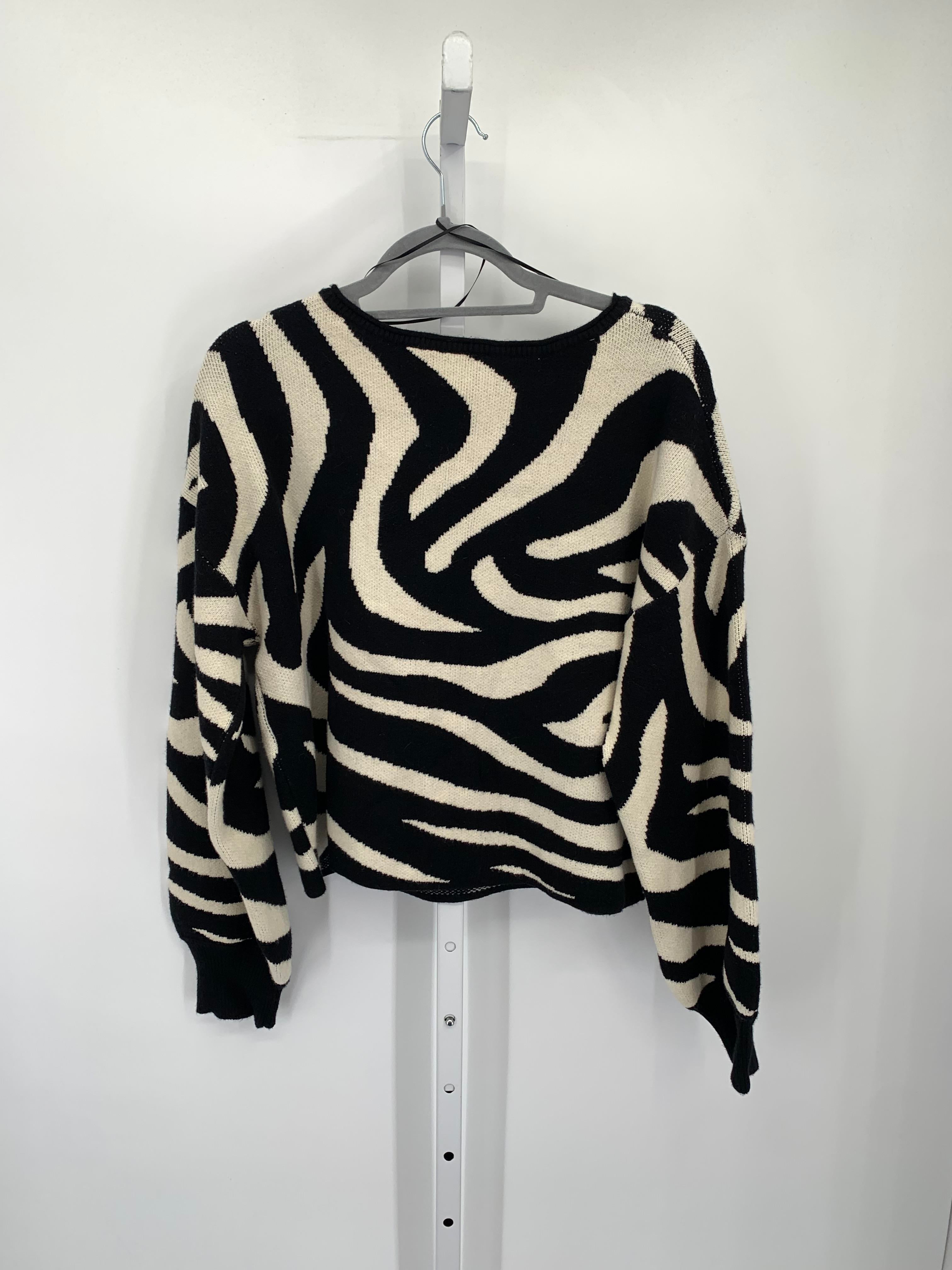 cyrus Size Large Misses Long Slv Sweater