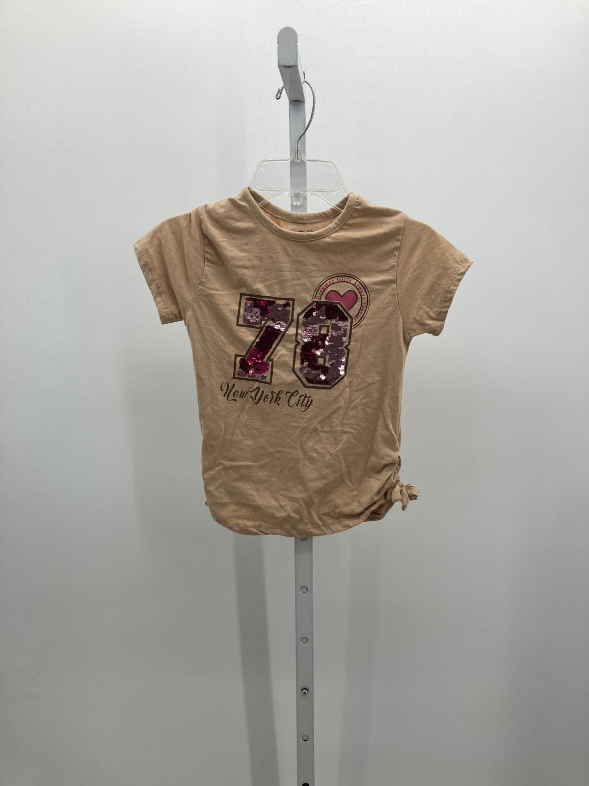 Size 7-8 Girls Short Sleeve Shirt