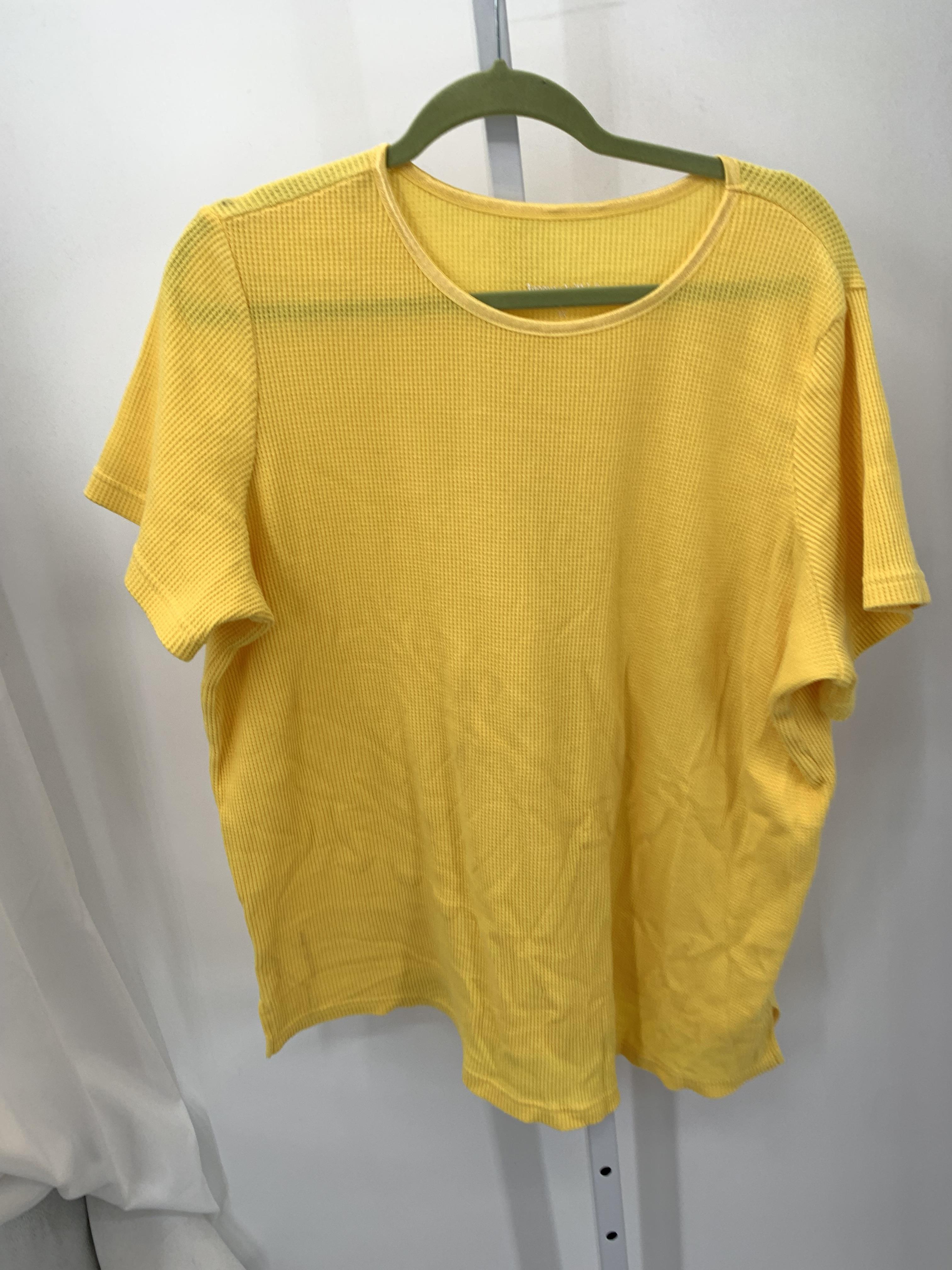 Woman Within Size 20 Womens Short Sleeve Shirt