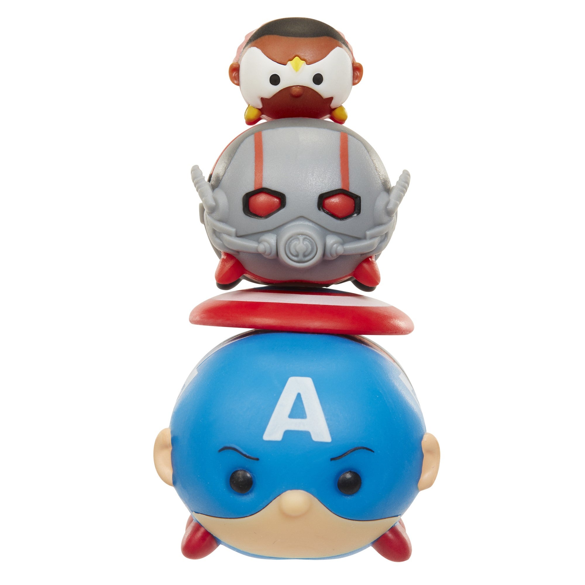 Marvel Tsum Tsum 3-Pack Figures - Captain America/Antman/Falcon -