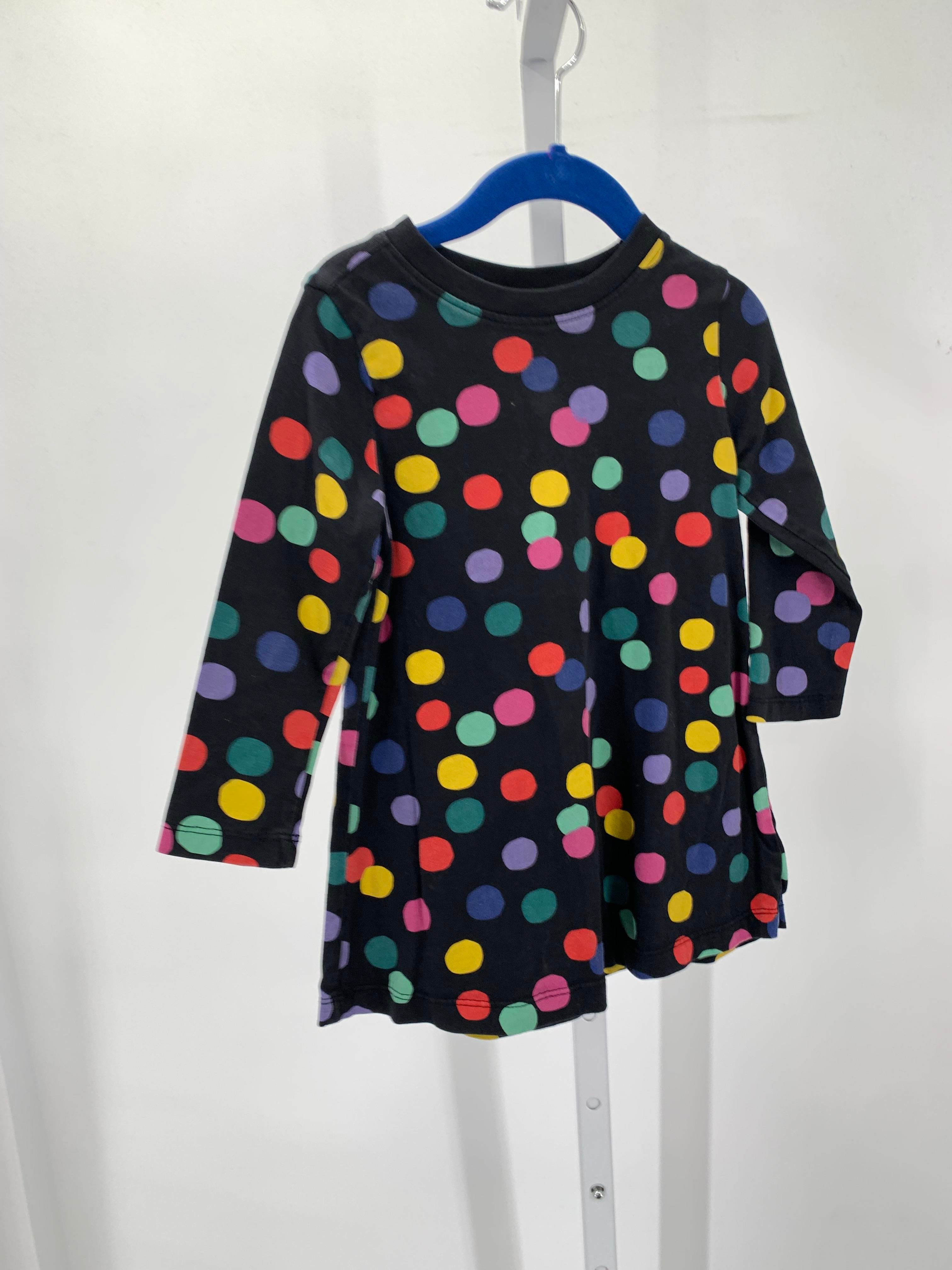 Hanna Anderson Size 3T Girls Long Sleeve Dress