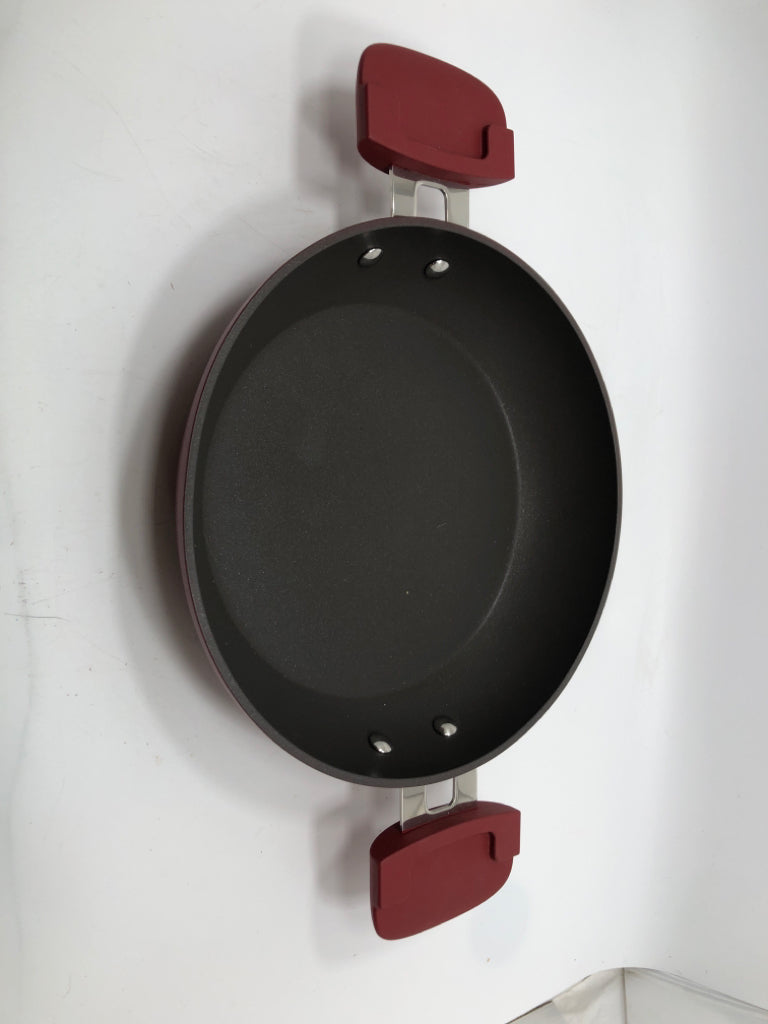 NEW 3PC FABIO VIVIANI STOCK POT/ STRAINER & SKILLET.
