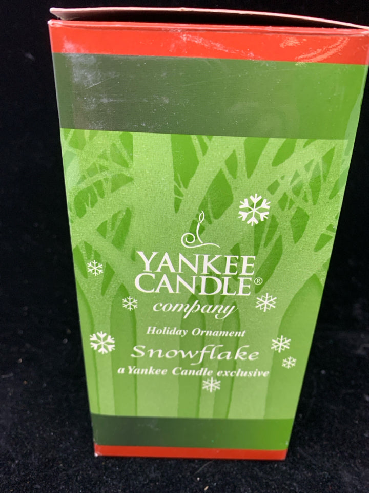 NIB YANKEE CANDLE ELF ORNAMENT.