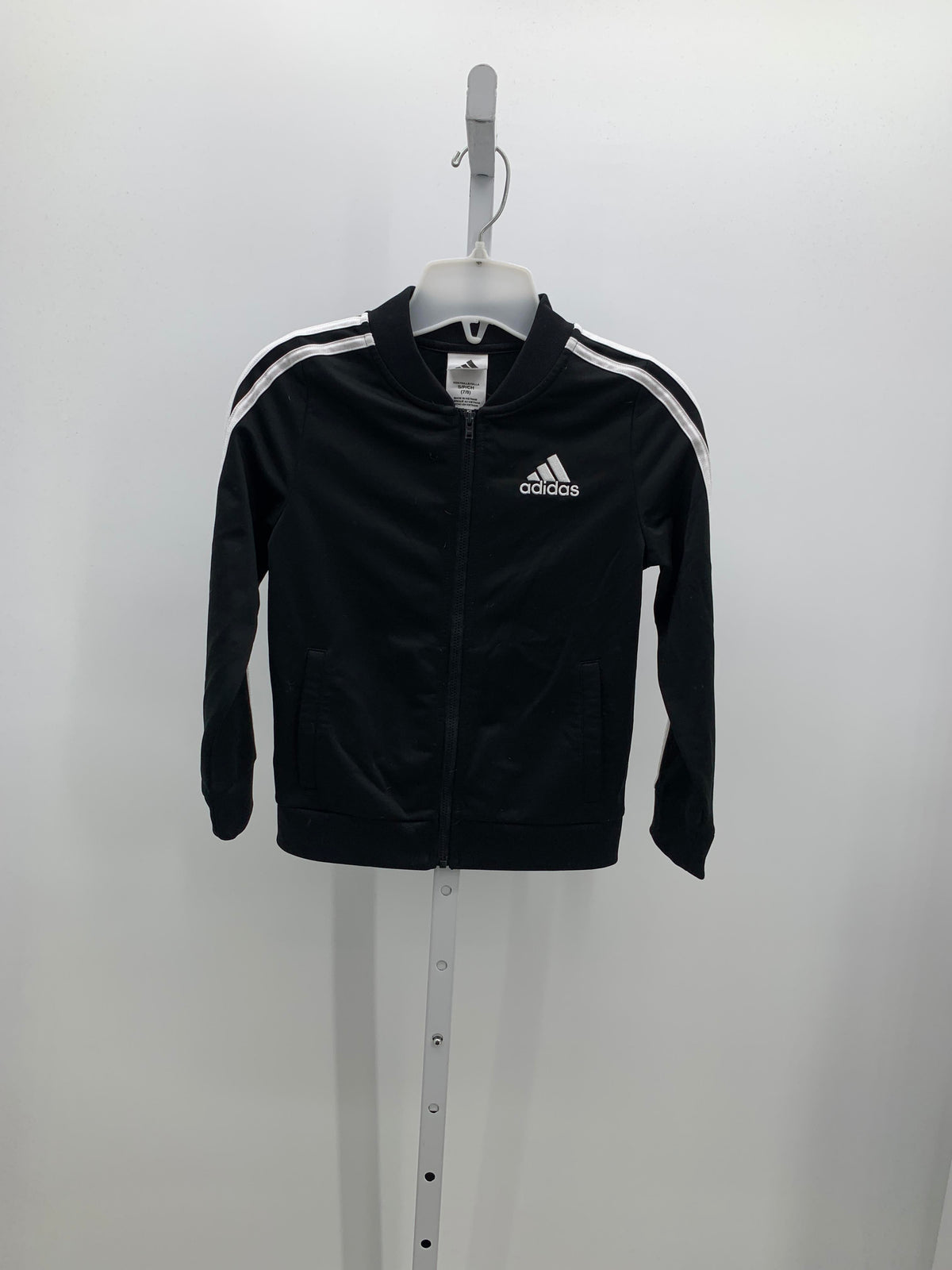 Adidas Size 7-8 Girls Sweat Jacket