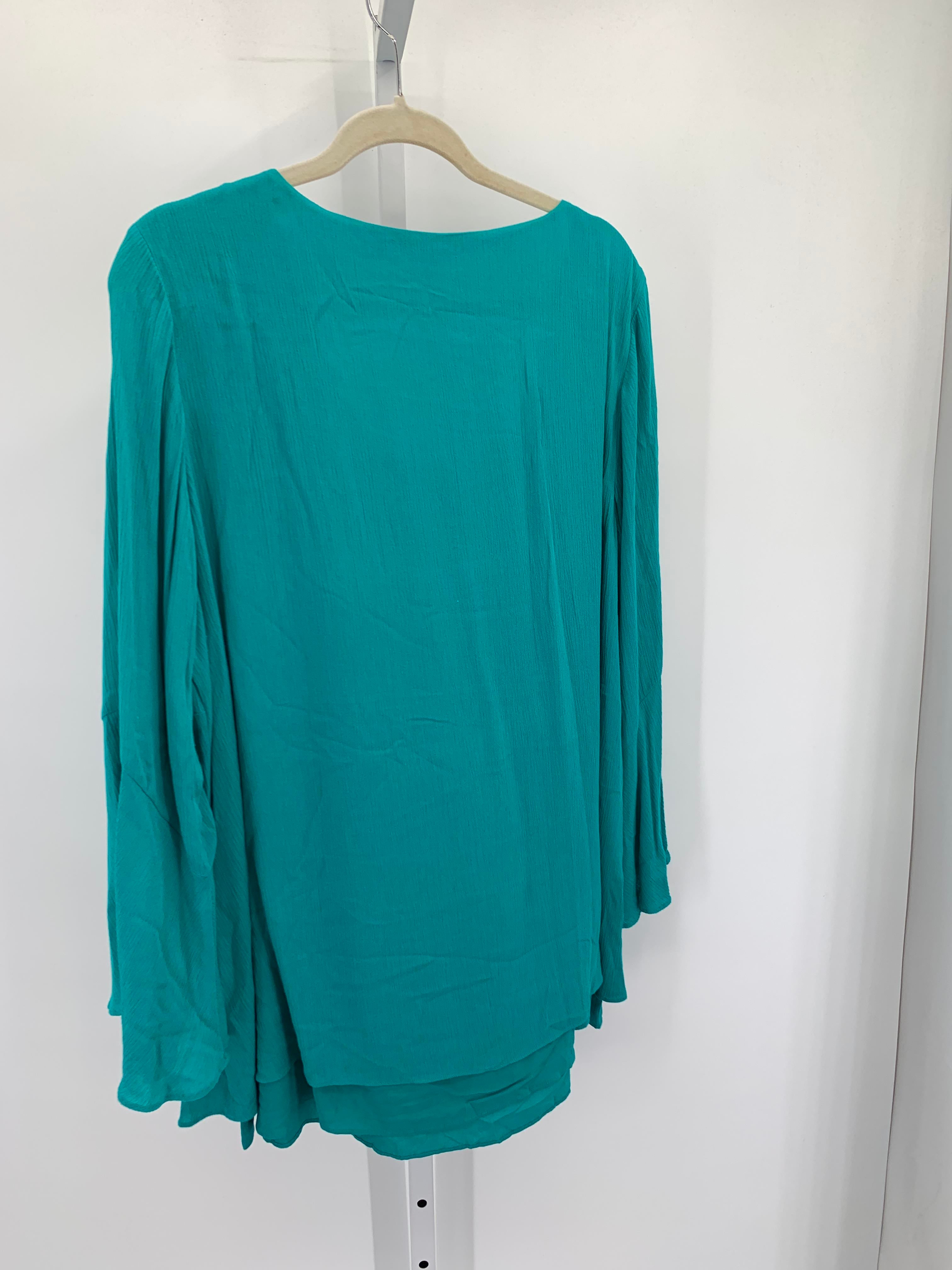 Soft Surroundings Size 1X Womens Long Sleeve Shirt