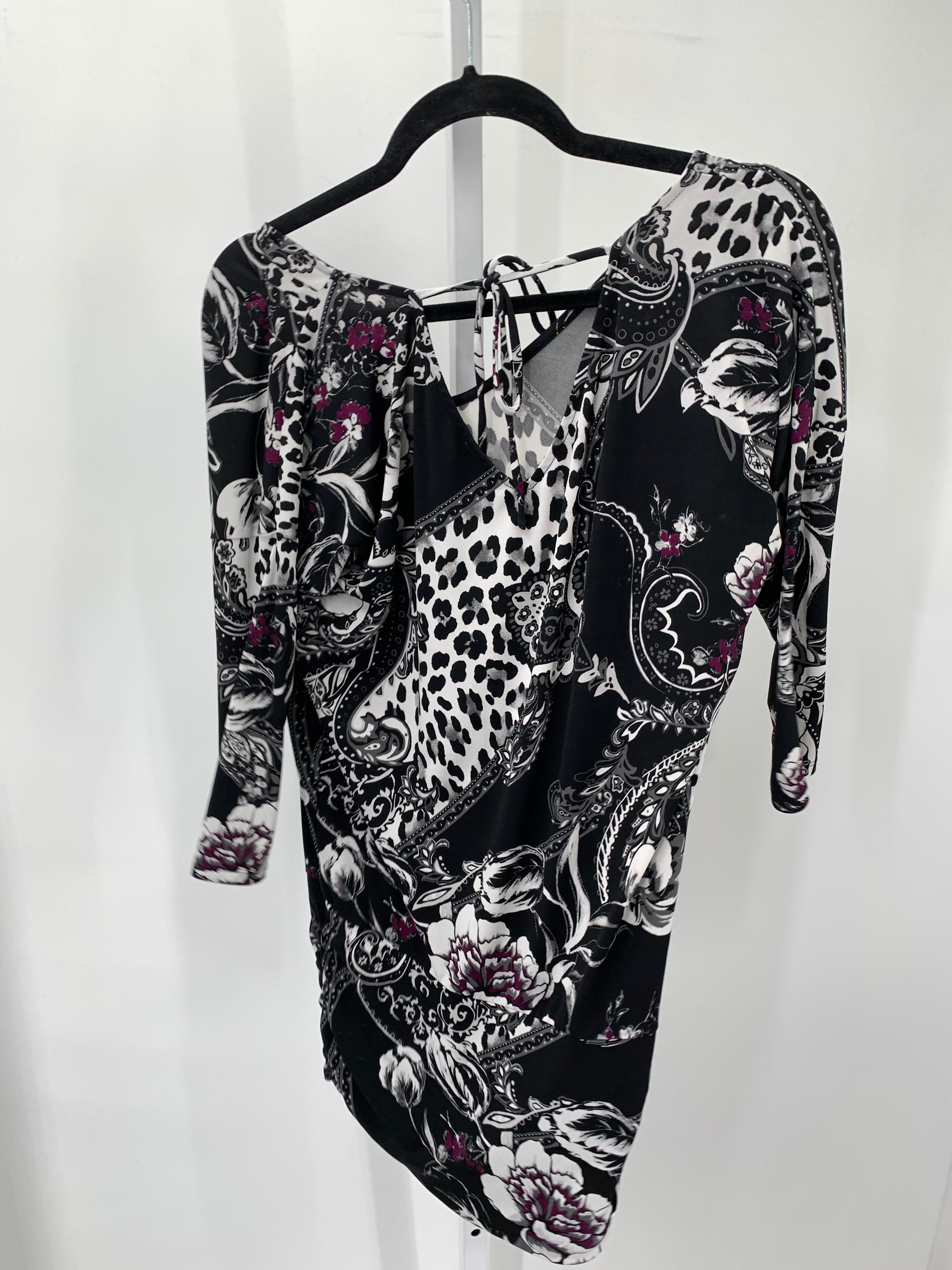 White House Black Size X Small Misses 3/4 Sleeve Dress