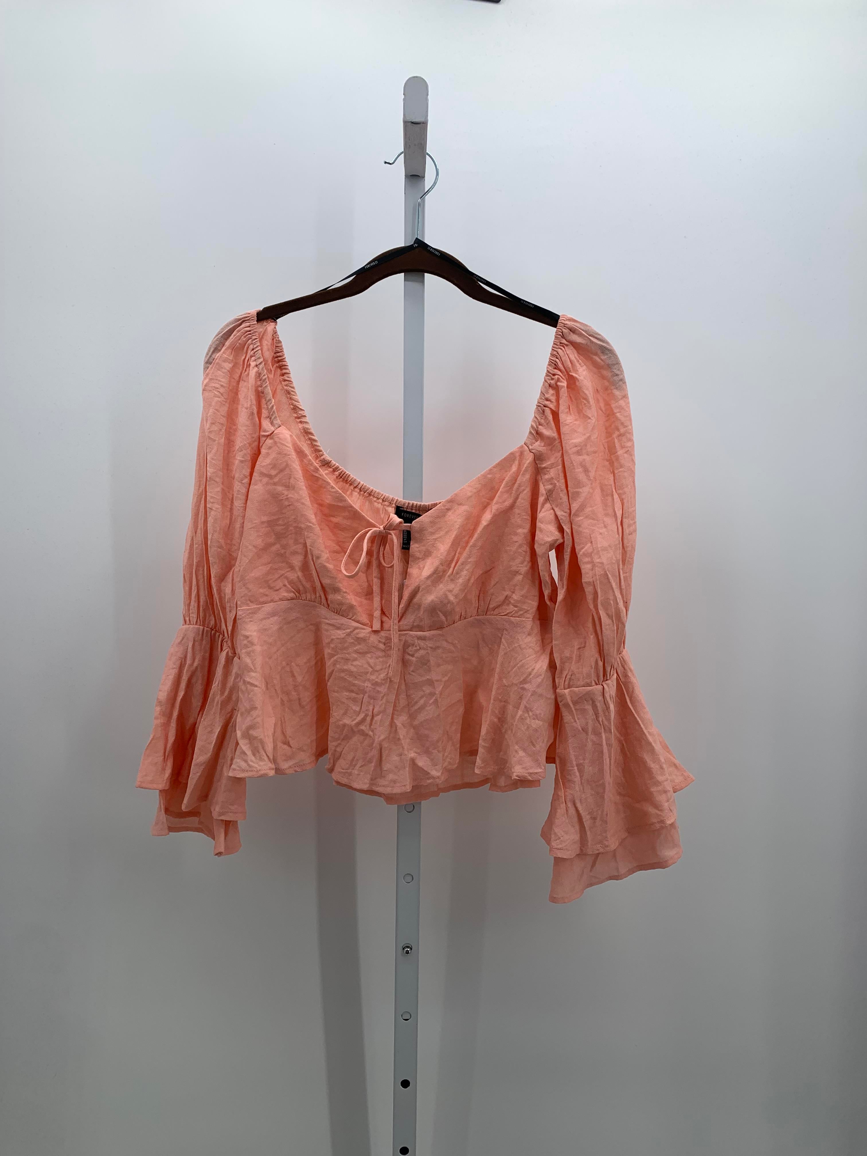 Forever 21 Size Medium Juniors Long Sleeve Shirt