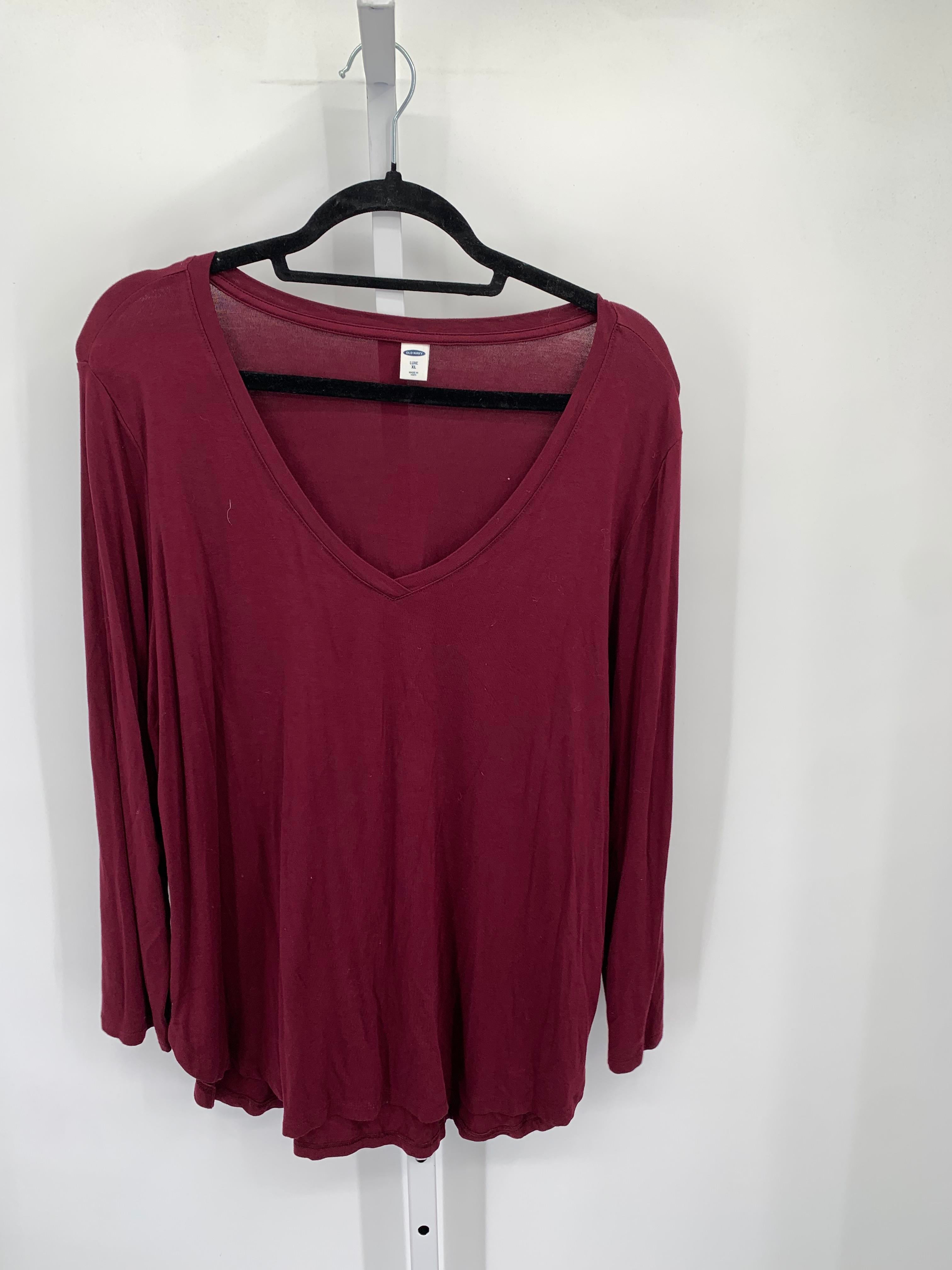 Old Navy Size Extra Large Misses Long Sleeve Shirt