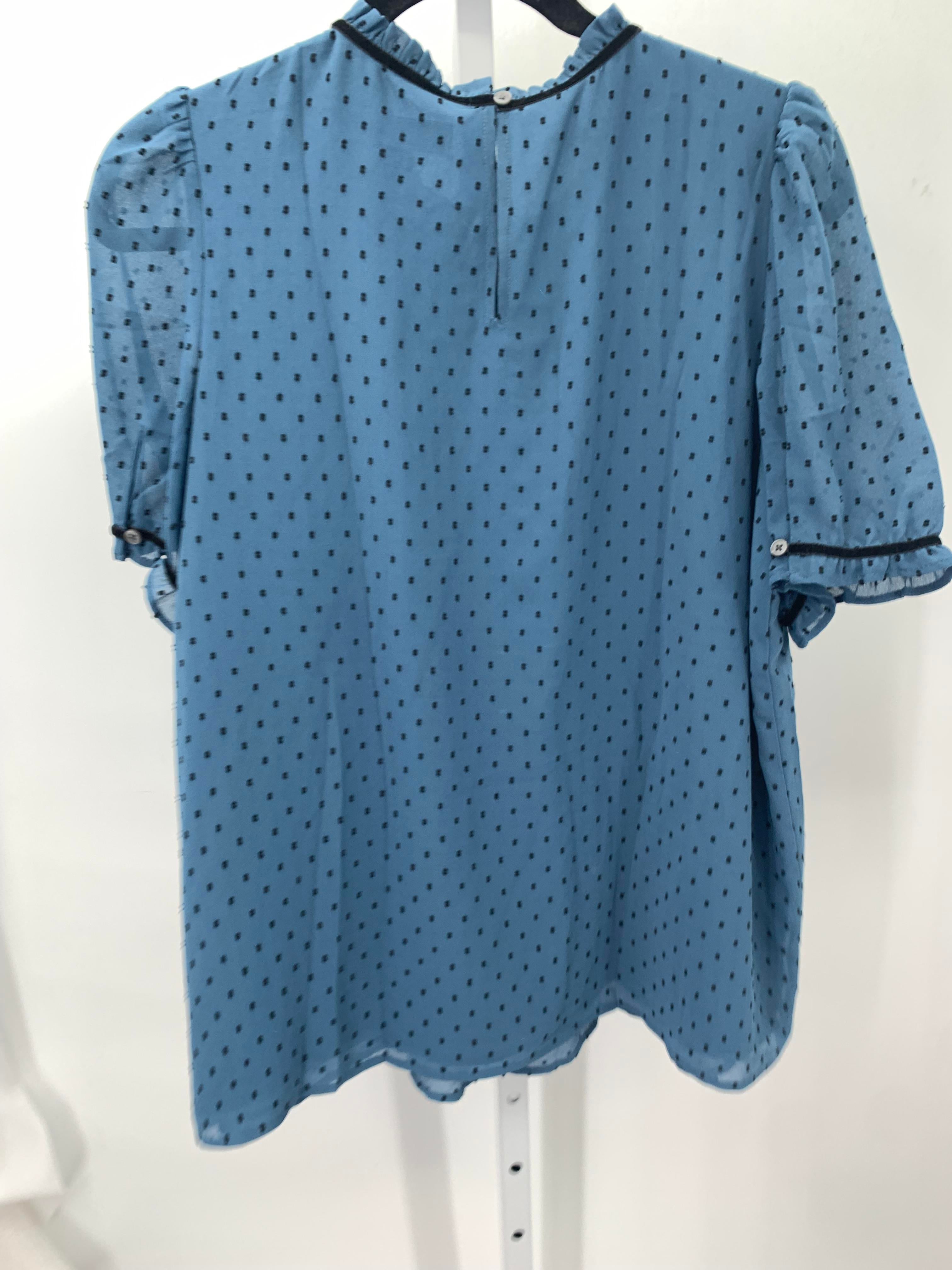 Loft Size Medium Misses Short Sleeve Shirt