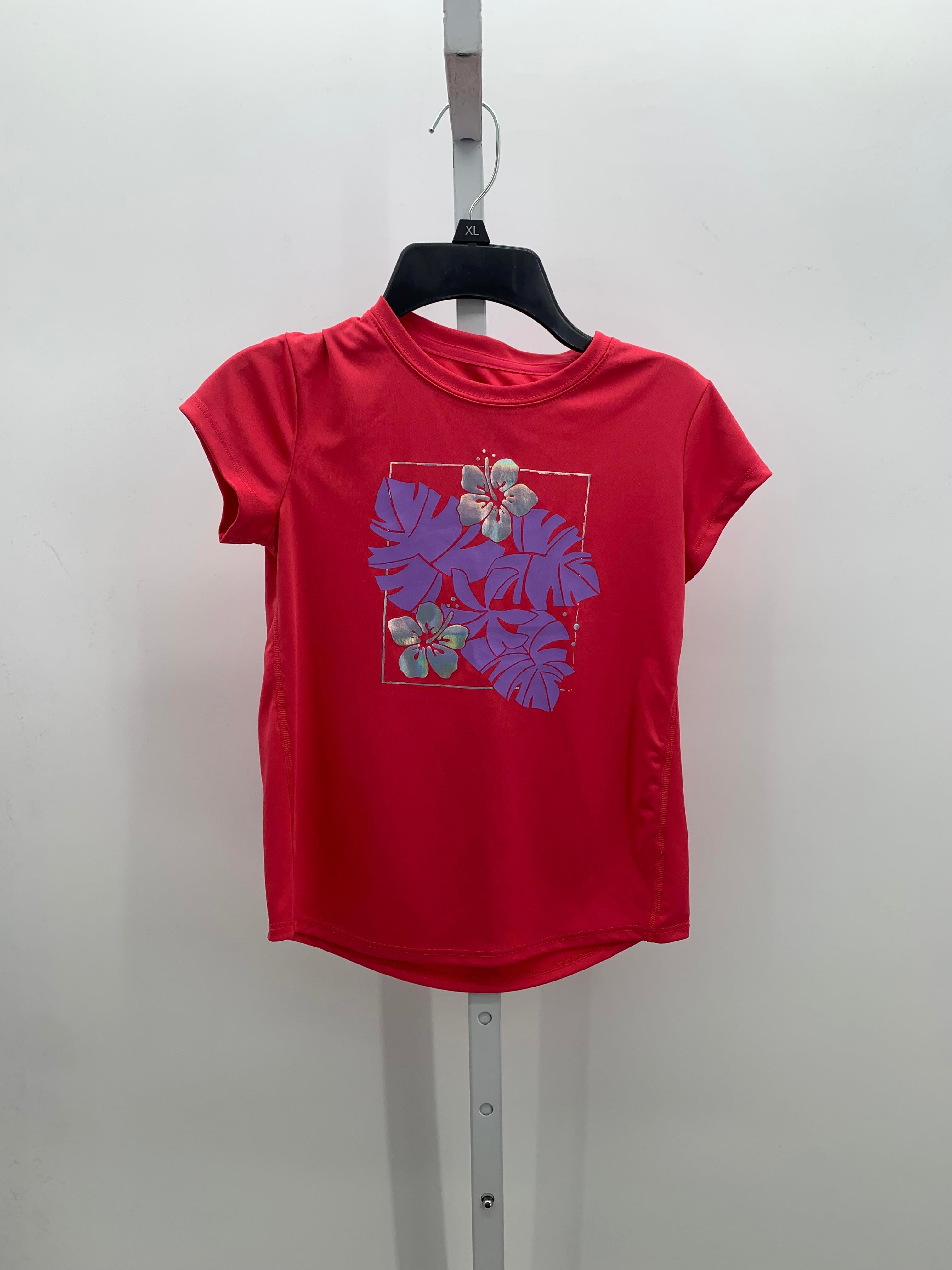 All In Motion Size 6-7 Girls Short Sleeve Shirt