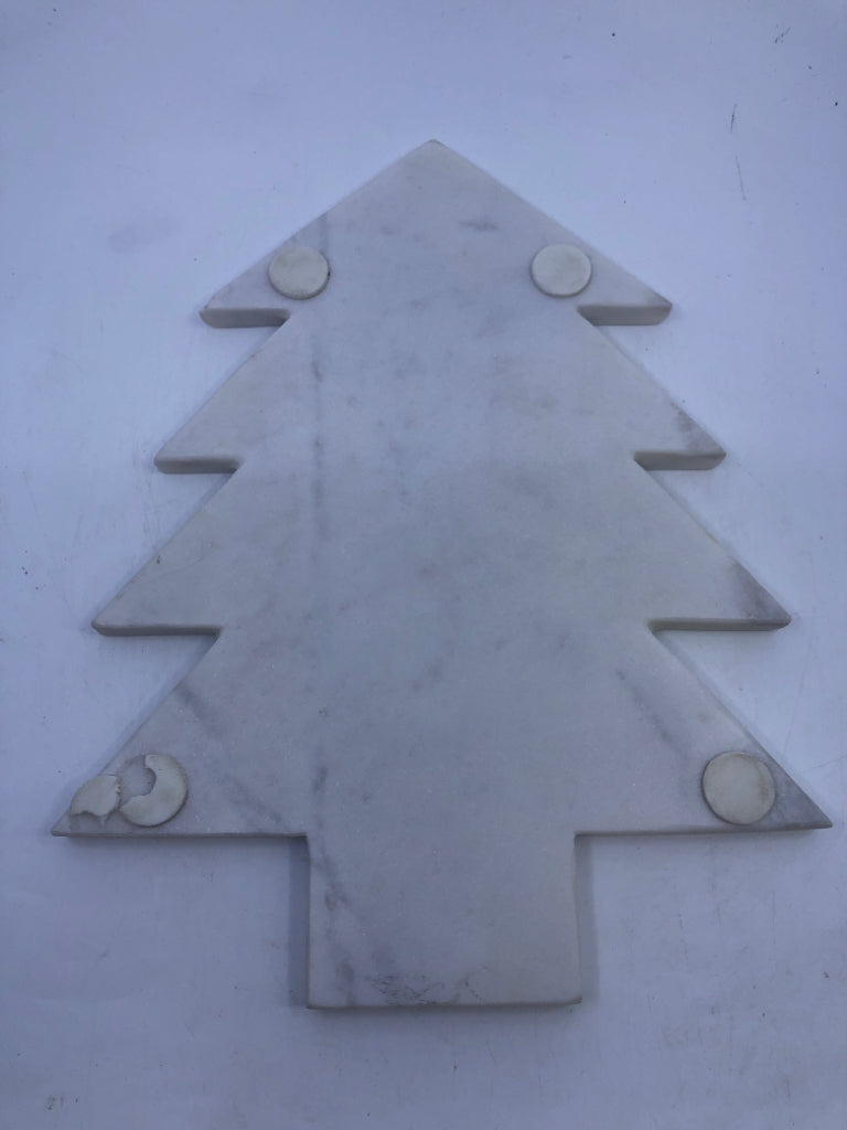 TREE HEAVY MARBLE CUTTING BOARD.
