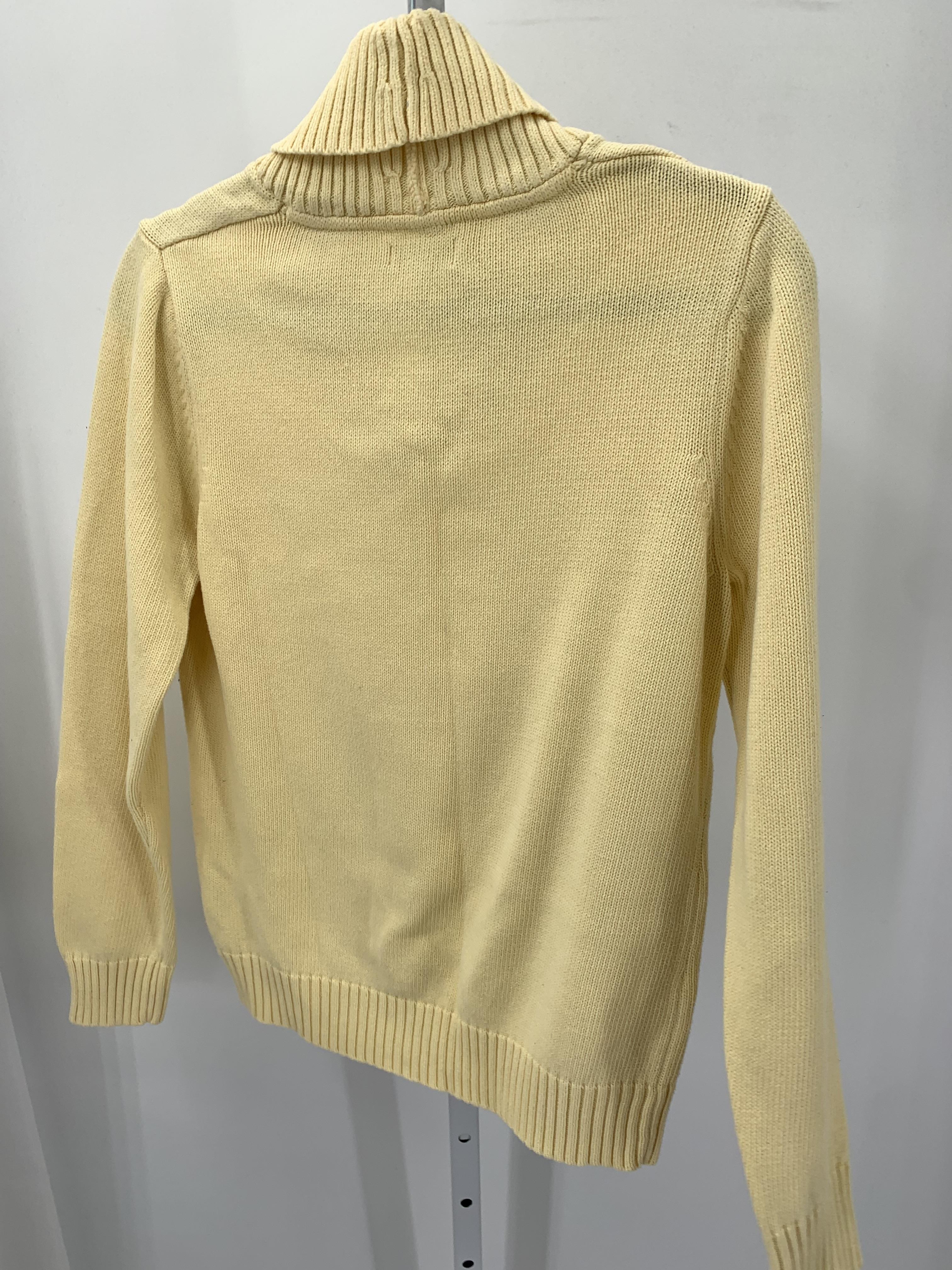 Croft & Barrow Size Medium Misses Long Slv Sweater