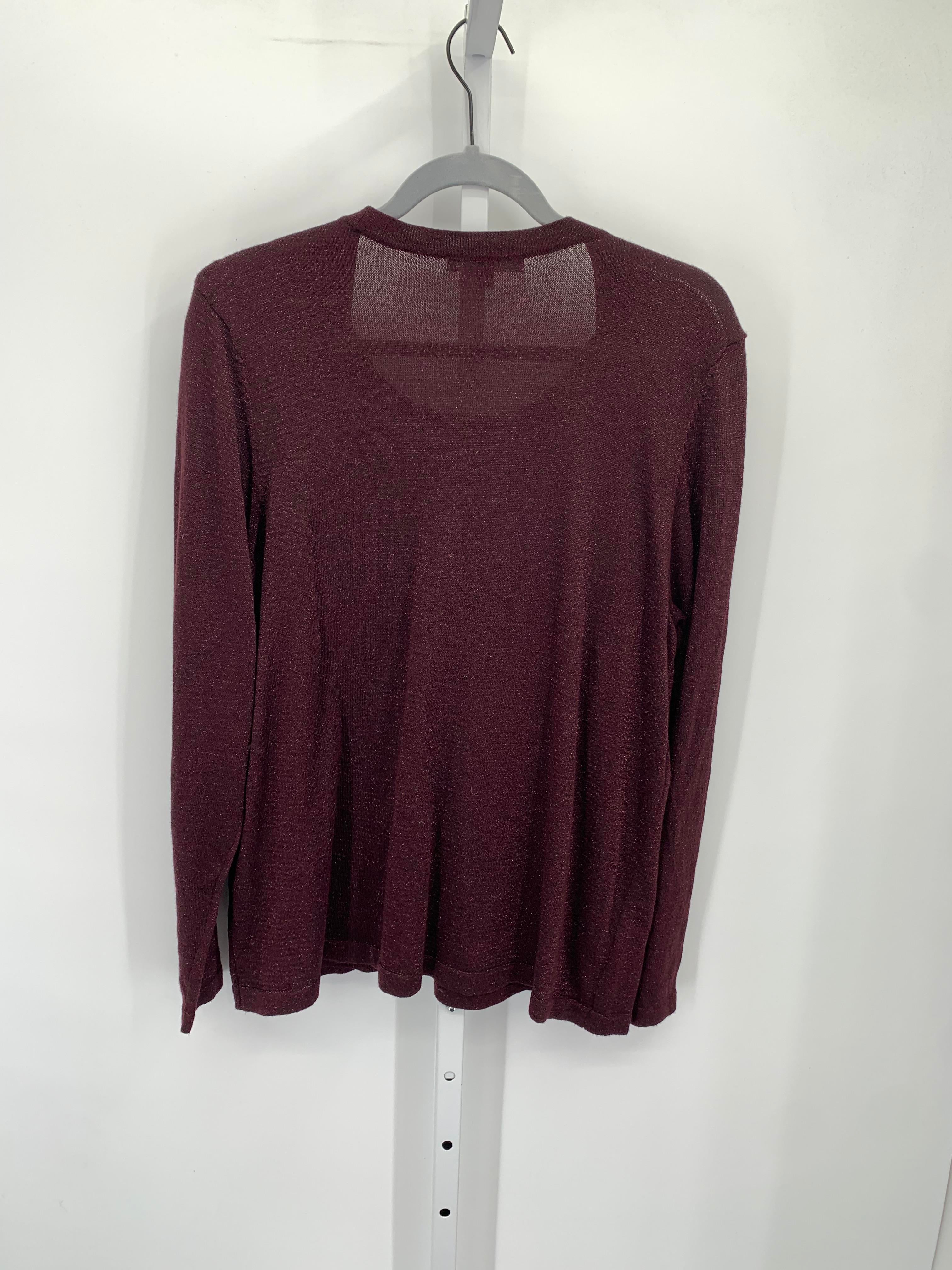 NY Collection Size Extra Large Misses Long Slv Sweater