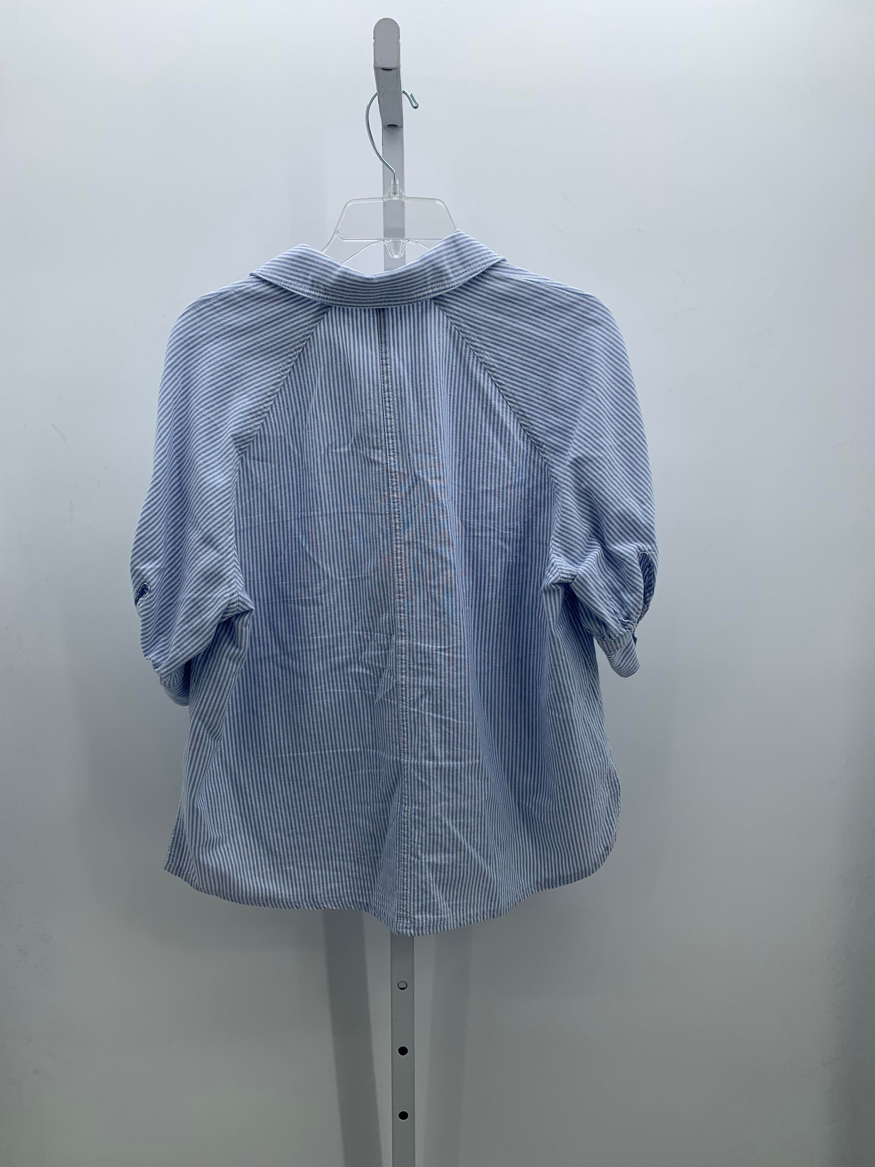 Velvet Heart Size Large Misses Short Sleeve Shirt