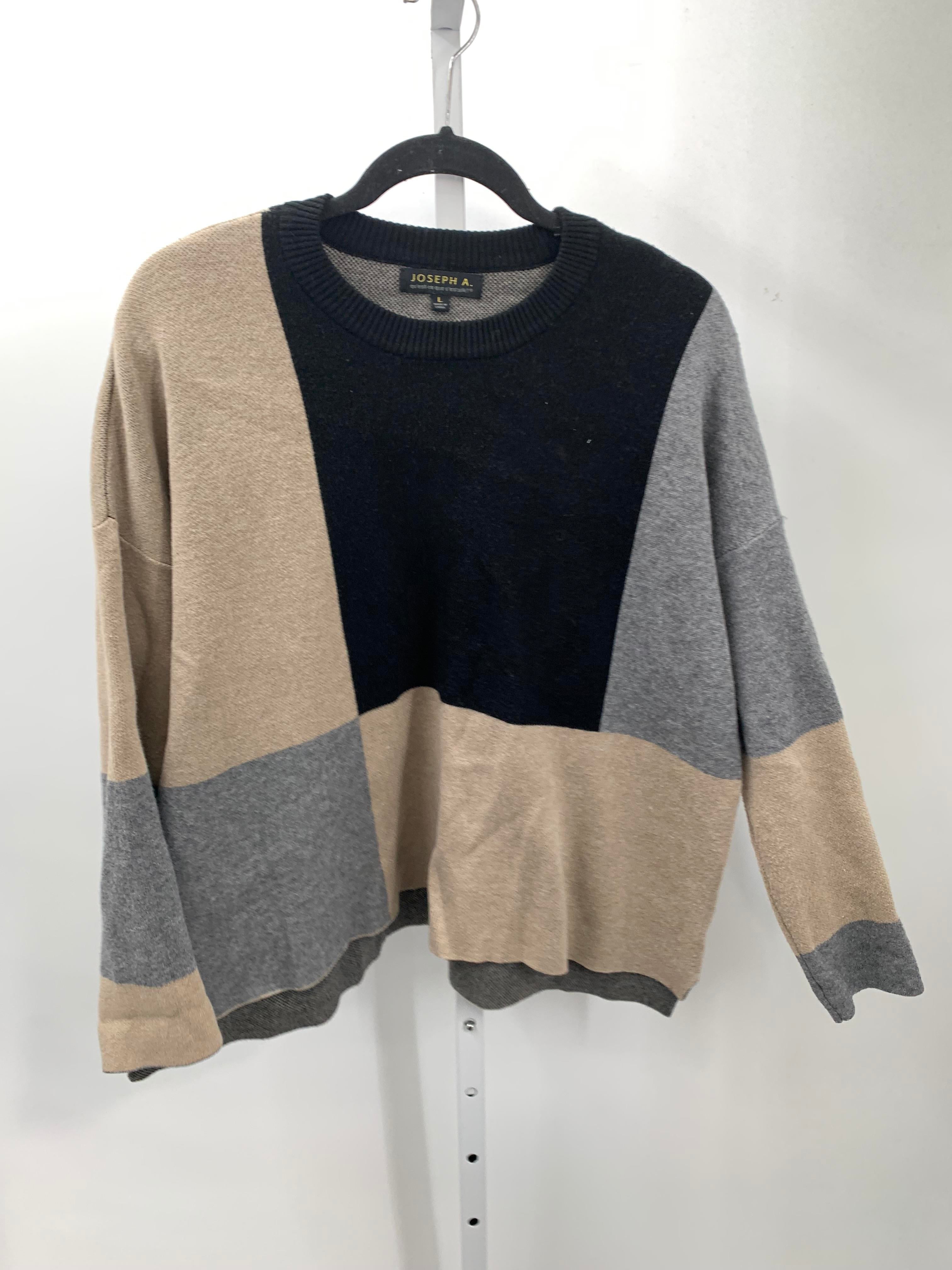 Joseph A. Size Large Misses Long Slv Sweater