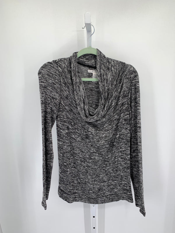 Max Studio Size Large Misses Long Slv Sweater