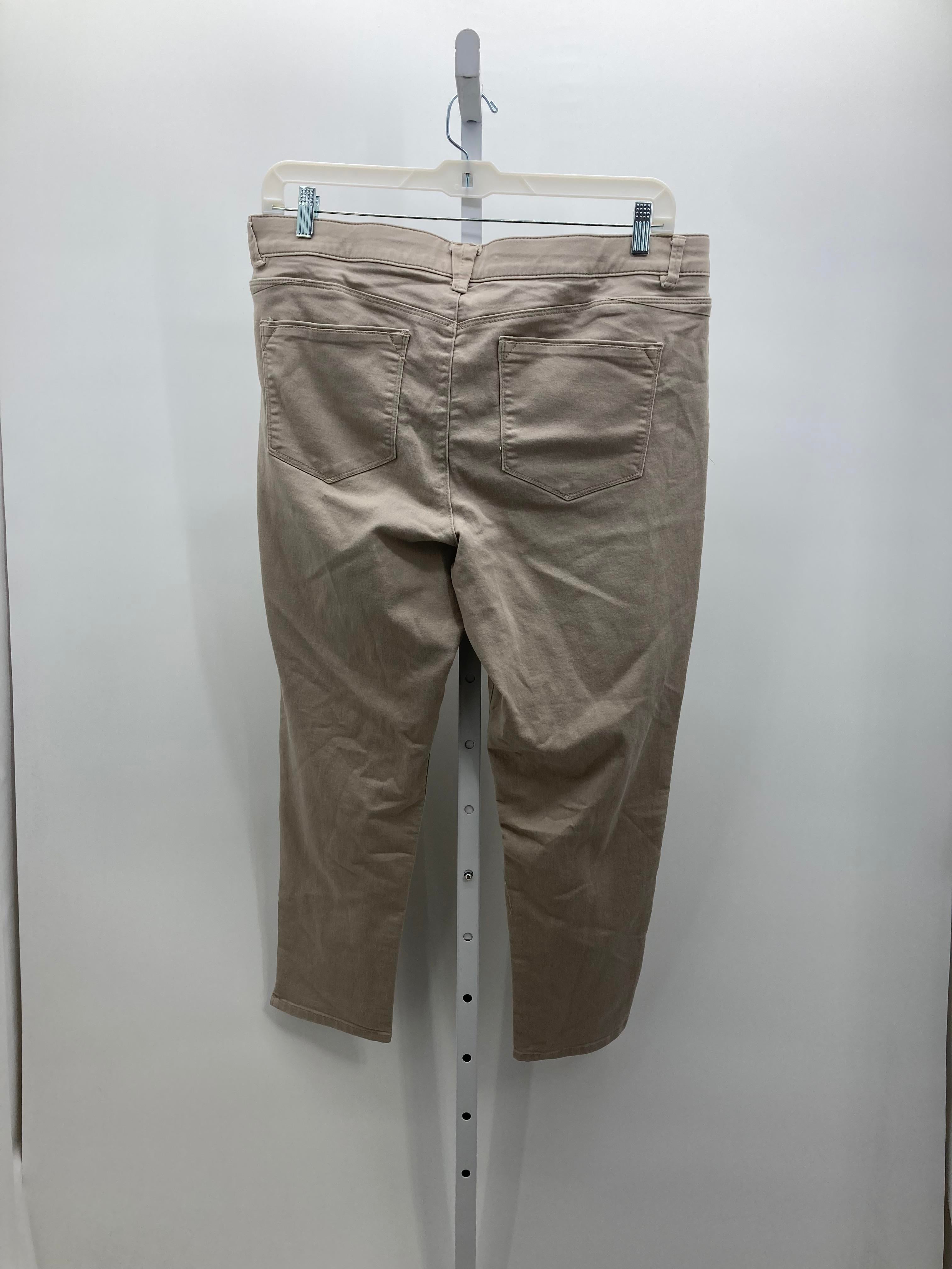 Size 18 Misses Cropped Pants