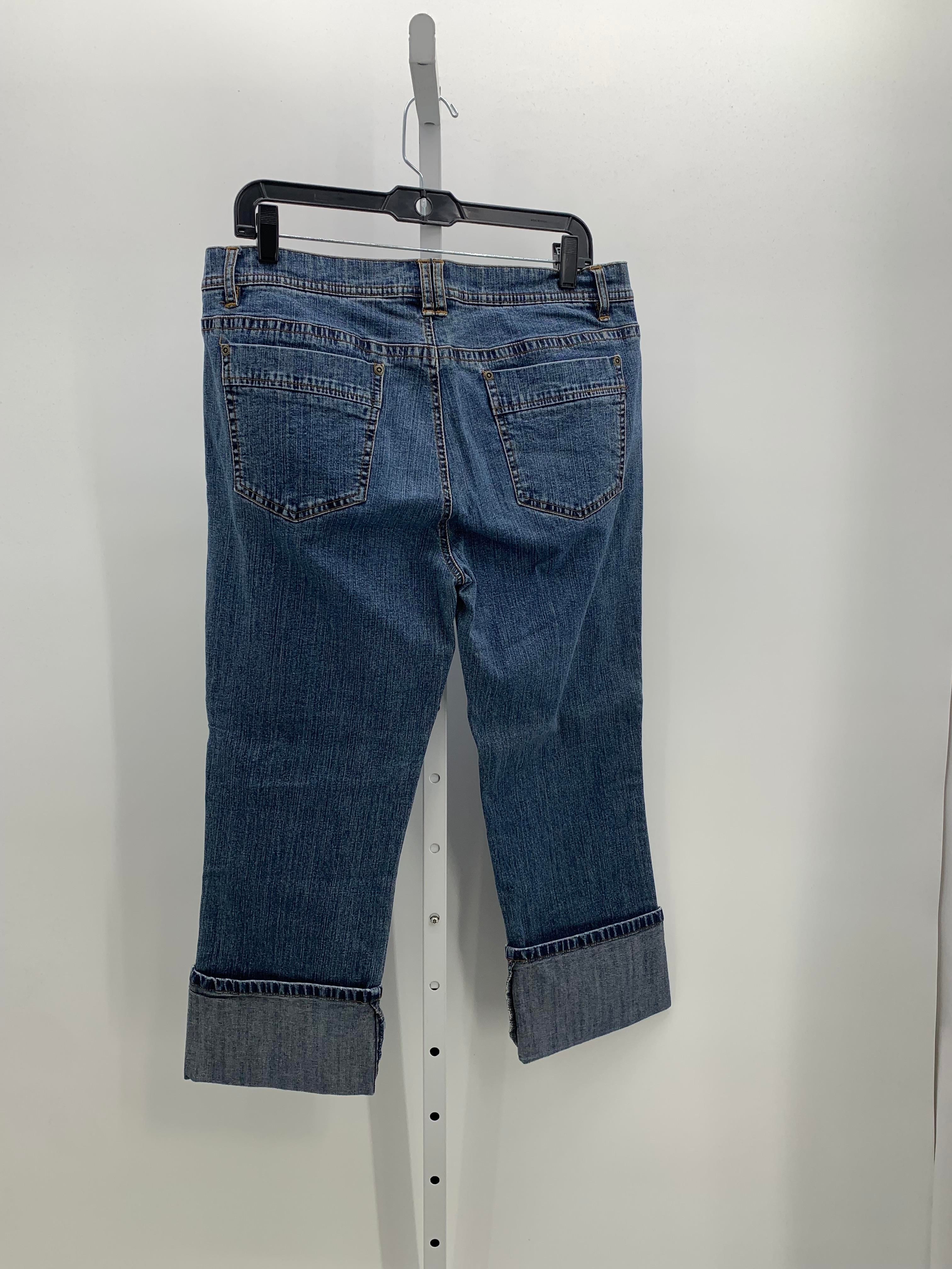 Axcess Size 12 Misses Capri Pants