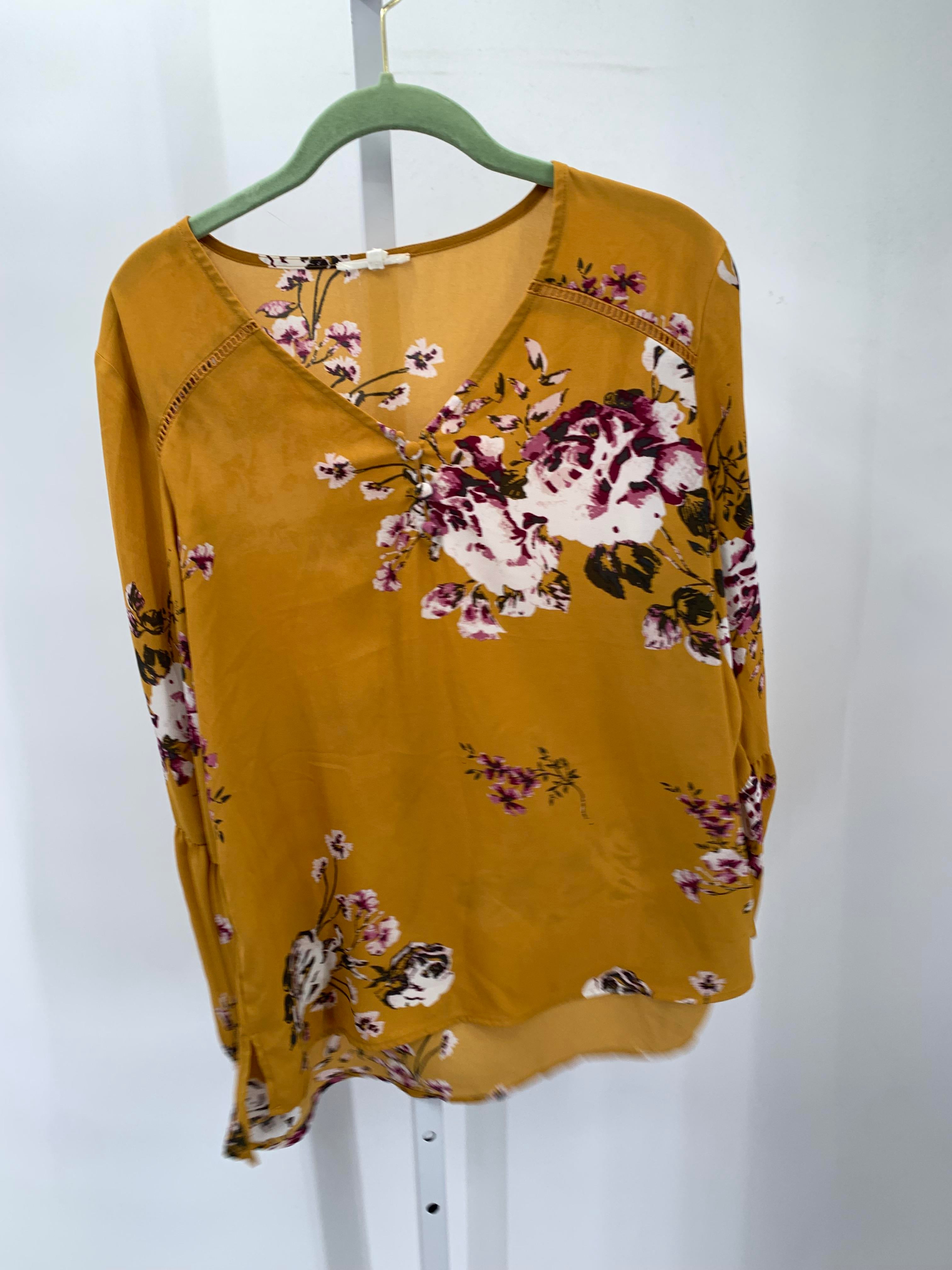 Maurices Size Medium Misses Long Sleeve Shirt