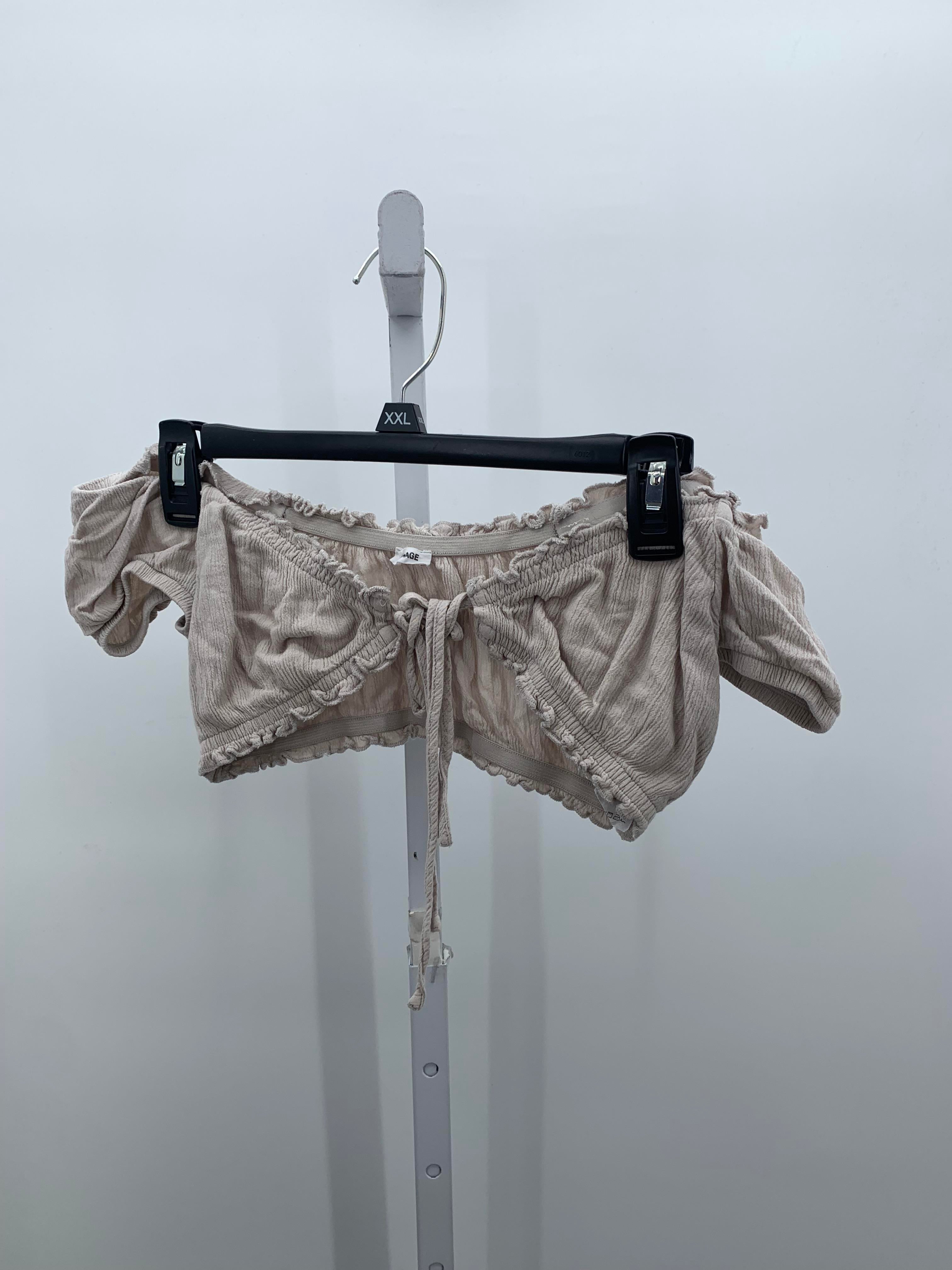 Garage Size Small Juniors Short Sleeve Shirt