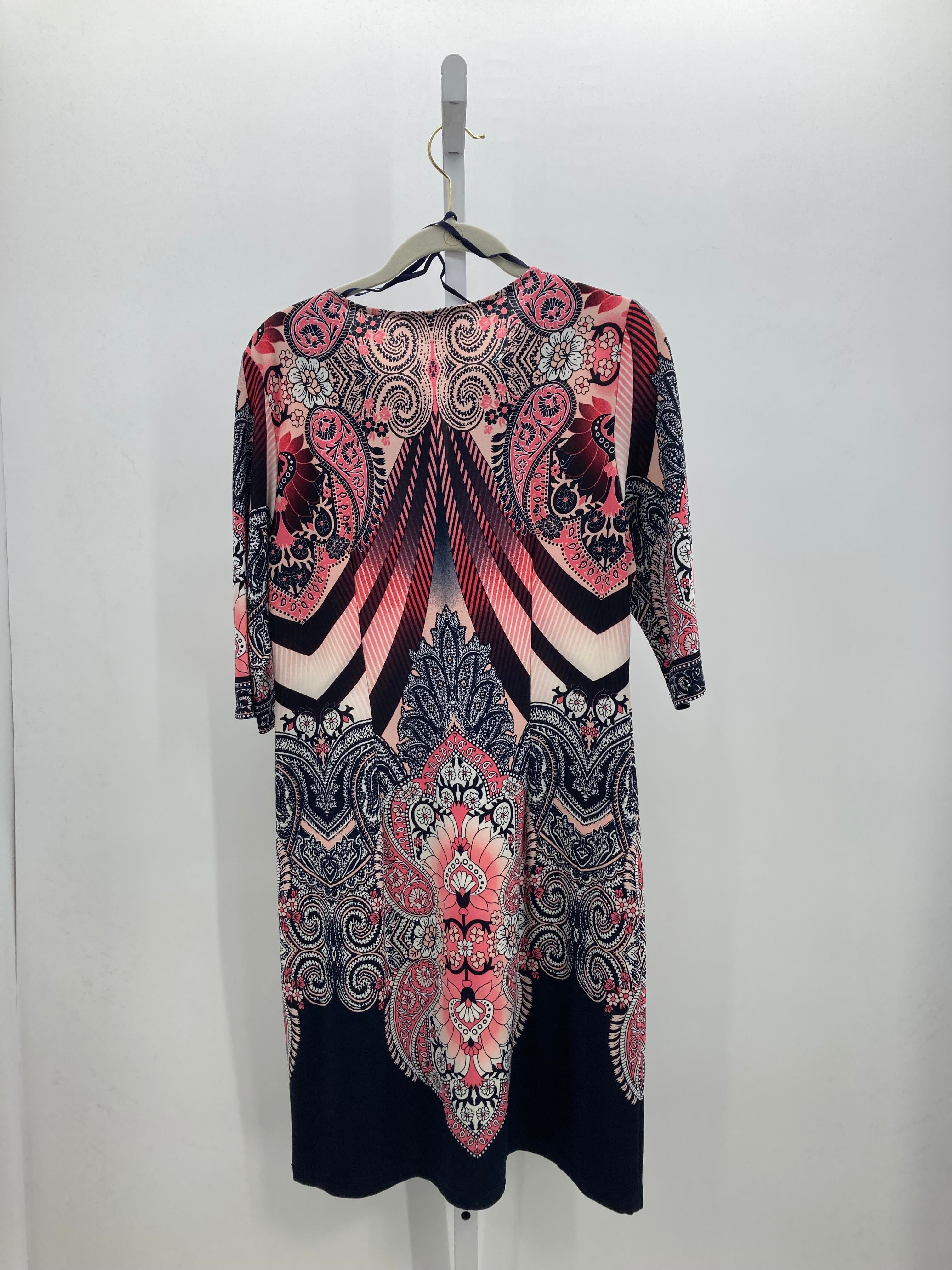 Sandra Darren Size 8 Misses Short Sleeve Dress