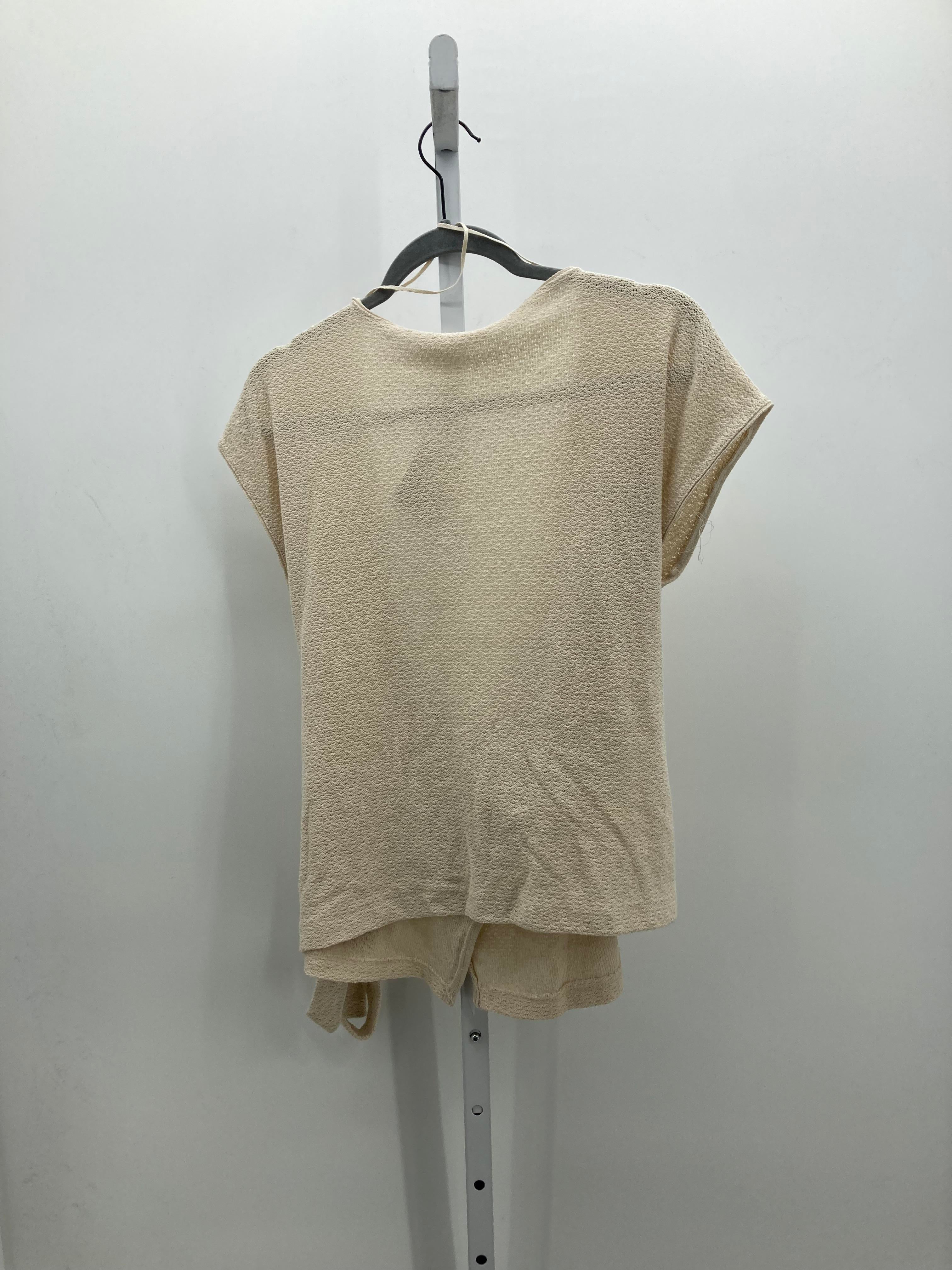 Zara Size Medium Misses Short Slv Sweater