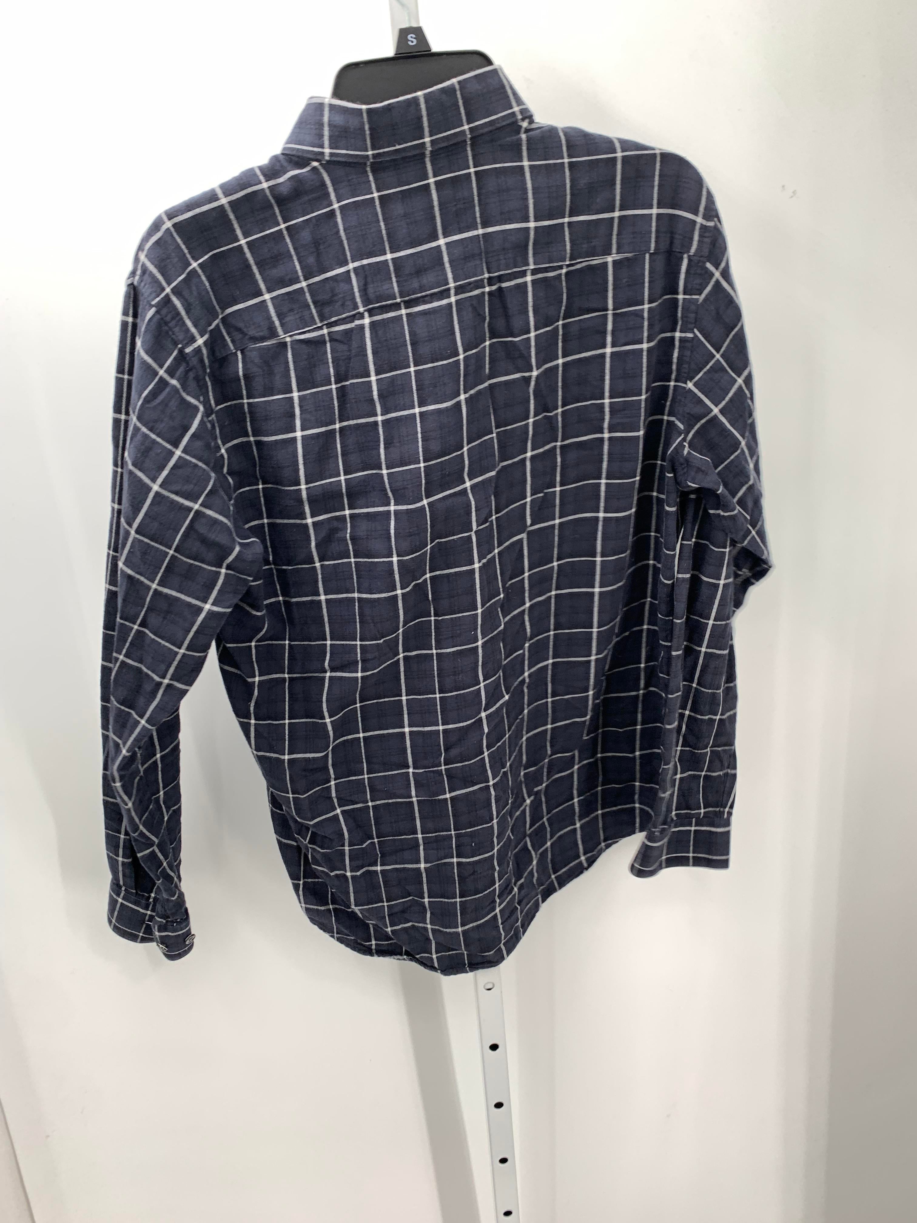 WHITE PLAID BTN DOWN