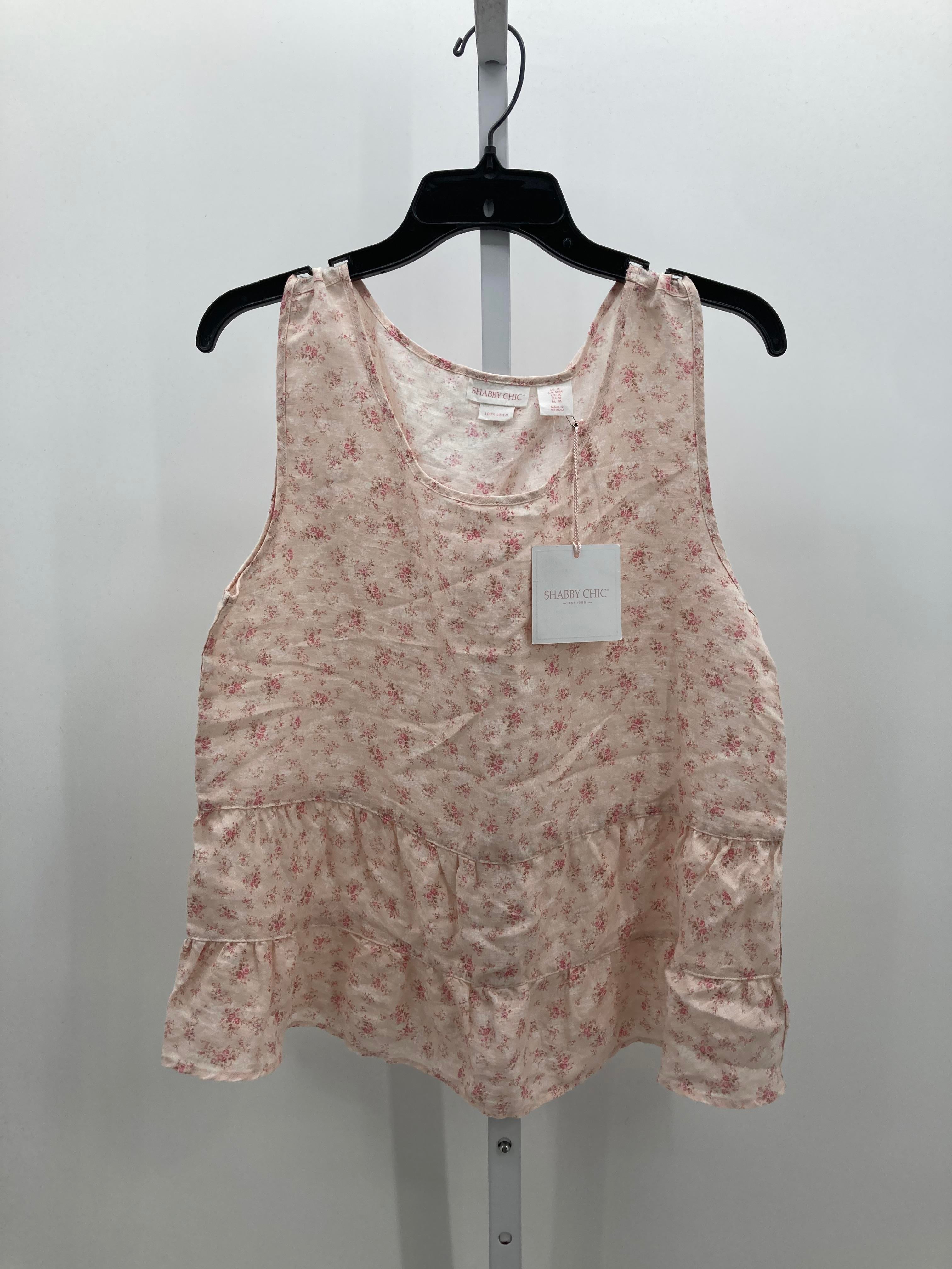 Shabby Chic Size Medium Misses Sleeveless Shirt