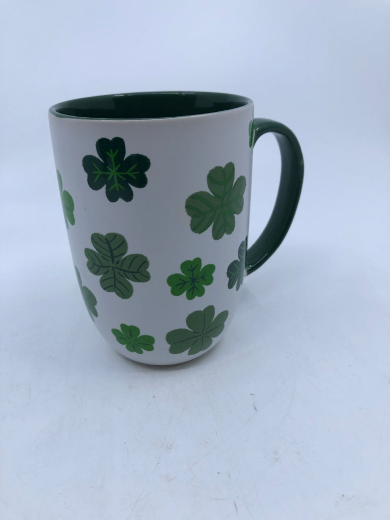 SPECTRUM 4 LEAF CLOVERS MUG.