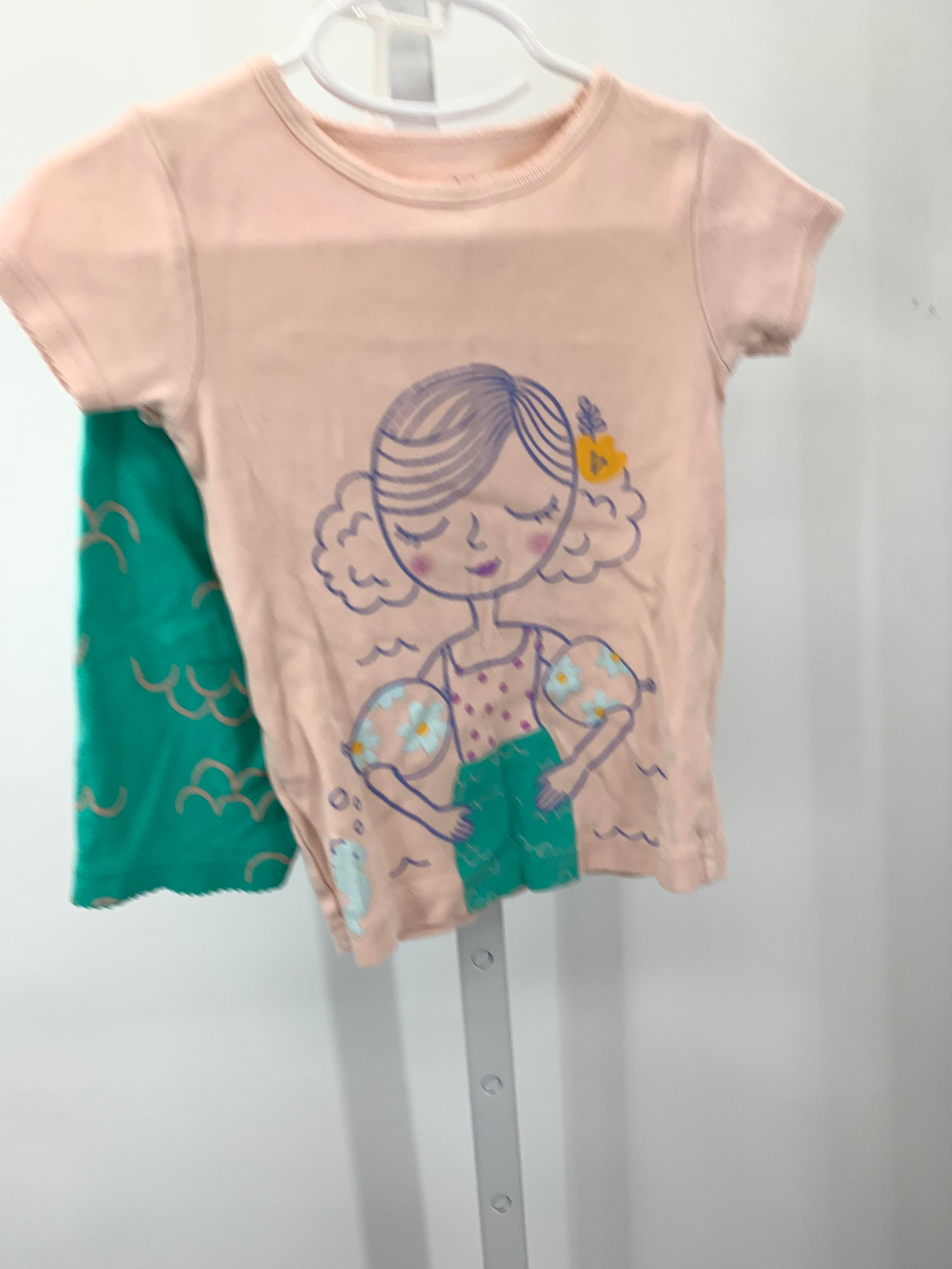 Carters Size 4T Girls Pajamas