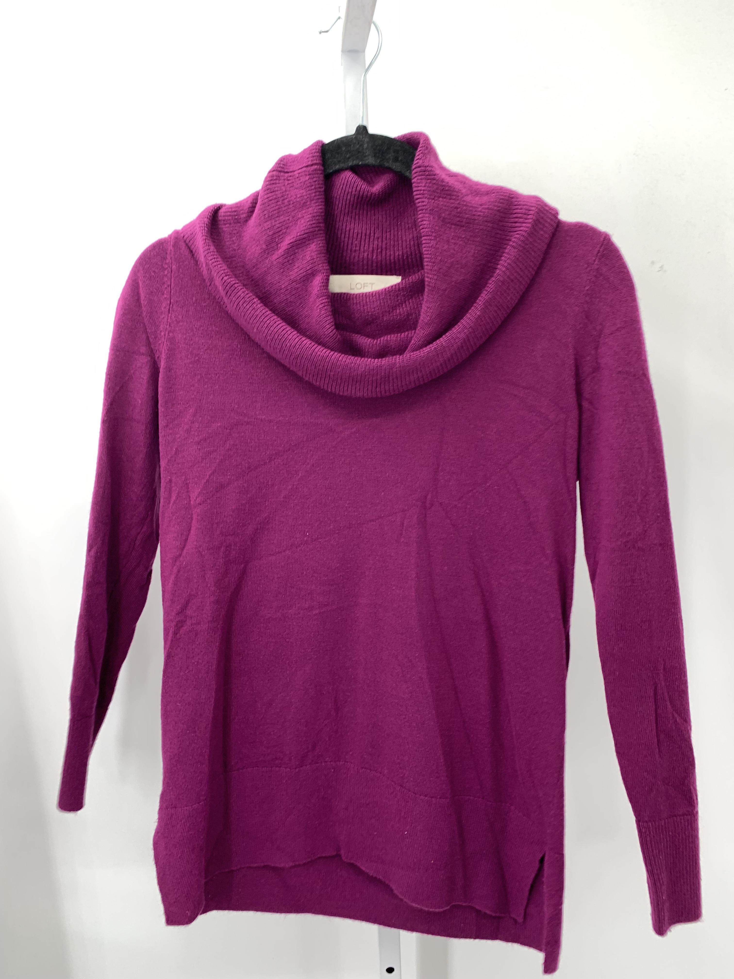 Loft Size Small Misses Long Slv Sweater