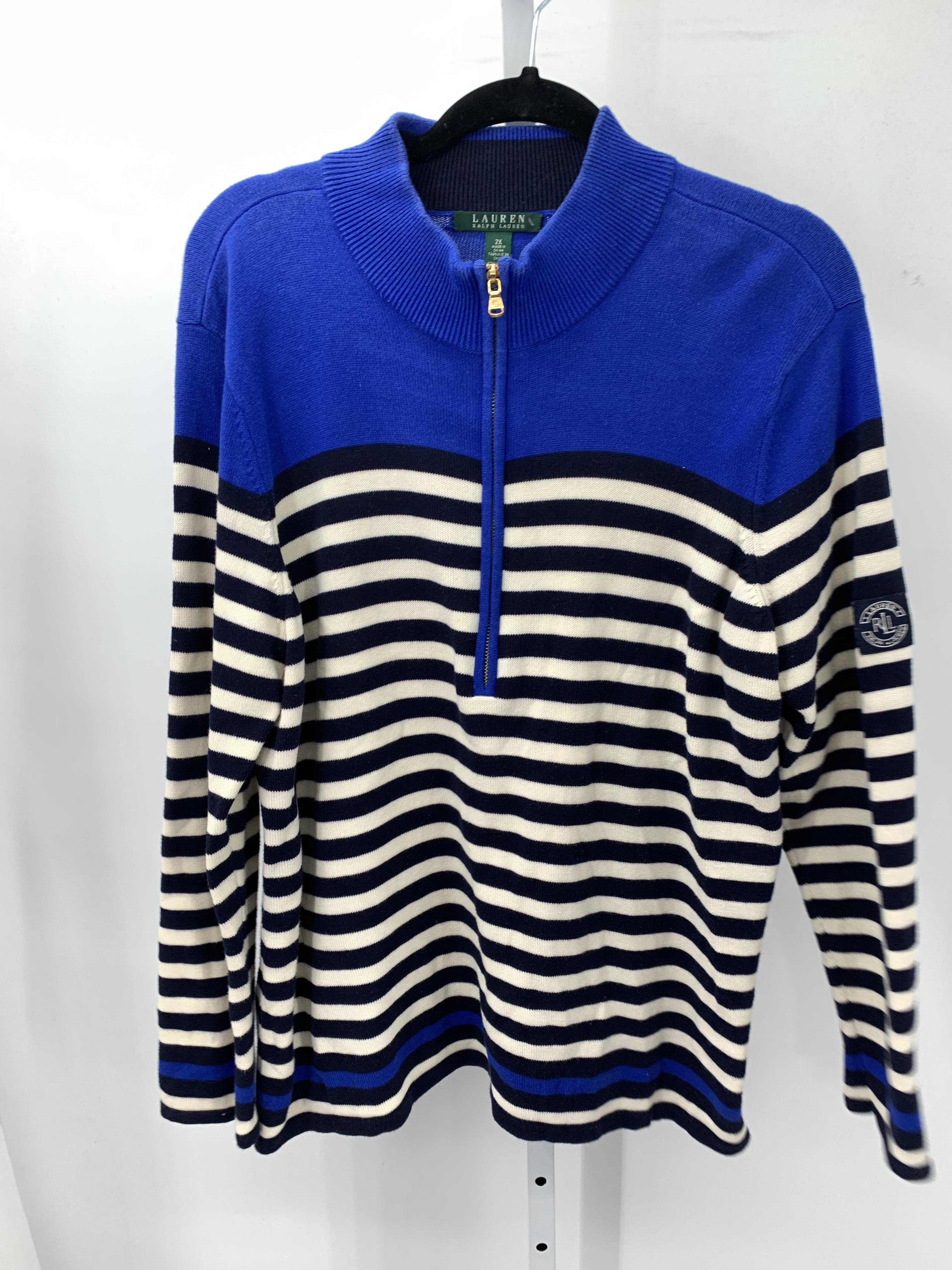 Ralph Lauren Size 2X Womens Long Slv Sweater