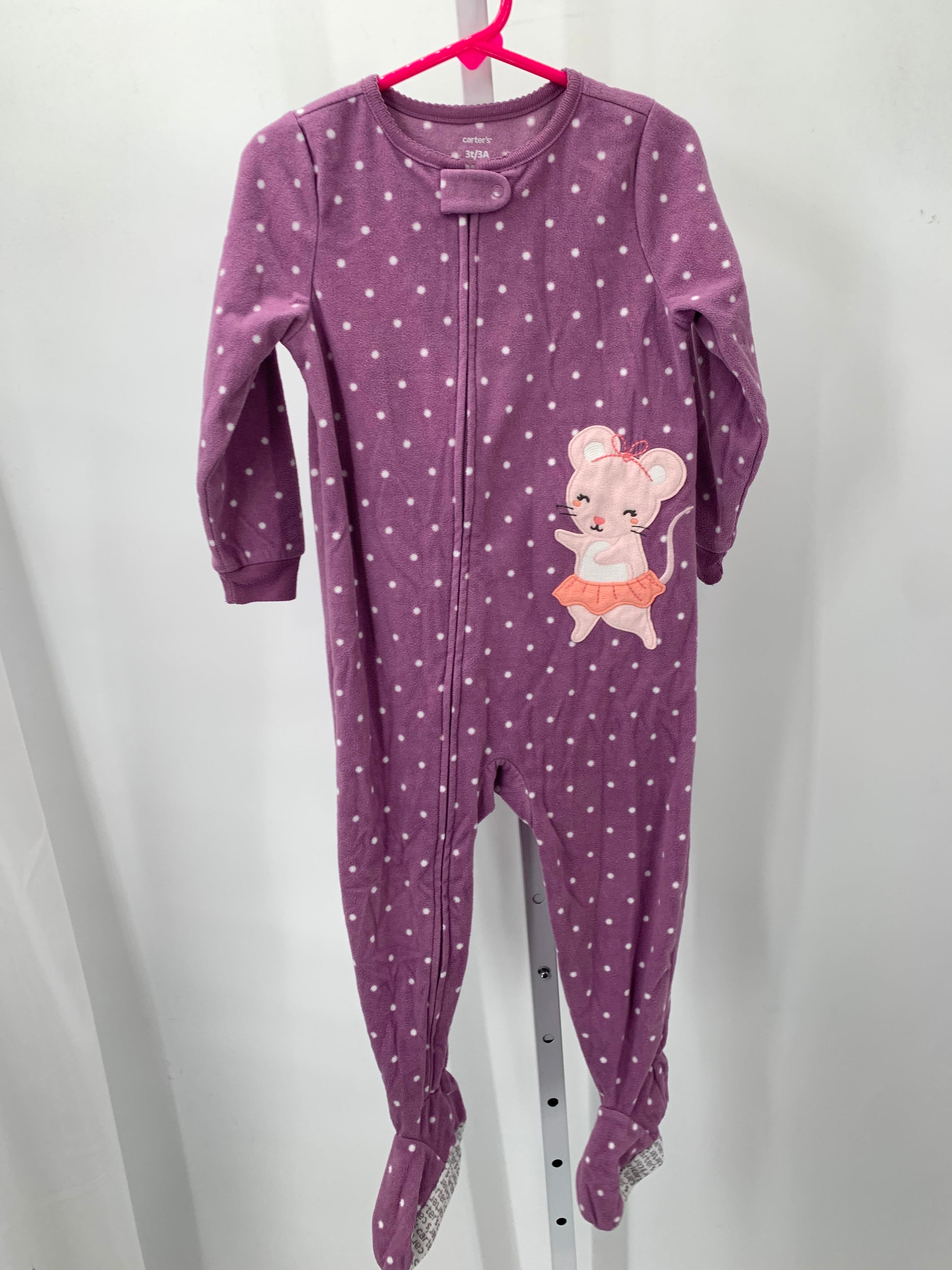 Carters Size 3T Girls Sleeper